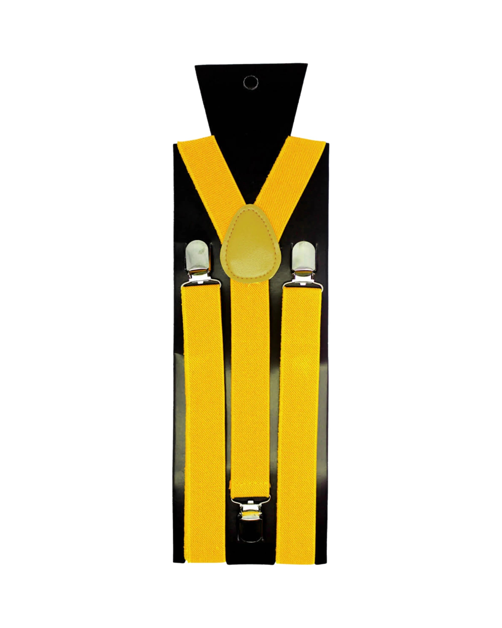 1 Partyrama Suspender Braces - Yellow, 1 of 1