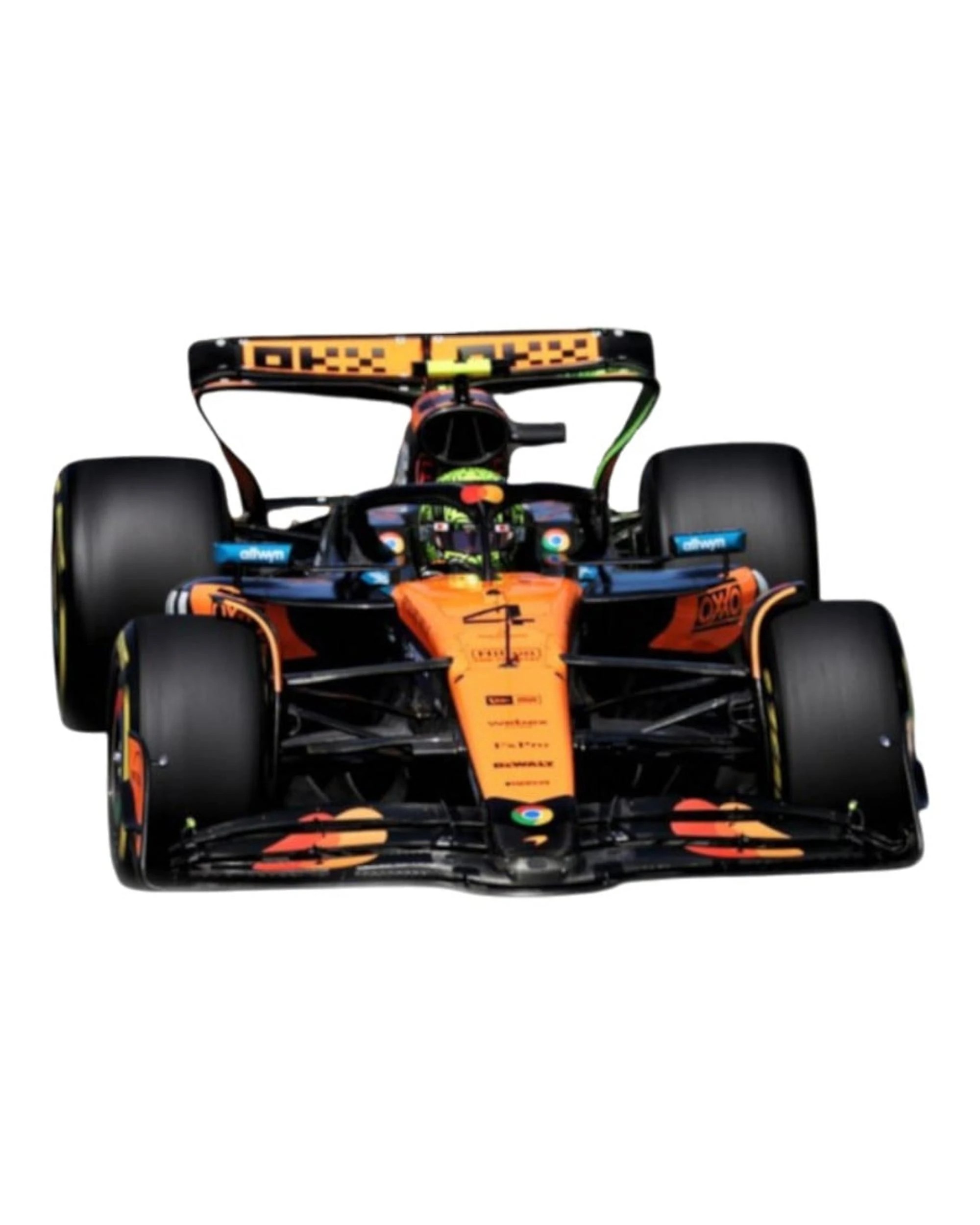 1 Solido Cars Formula 1 McLaren MCL39 Lando Norris #4 GP Australia 2025 1:18 Scale Diecast Vehicle, 1 of 1