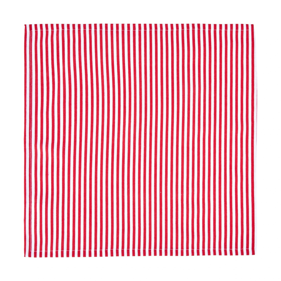 3 4 Pack Red Stripe Napkins, 3 of 4