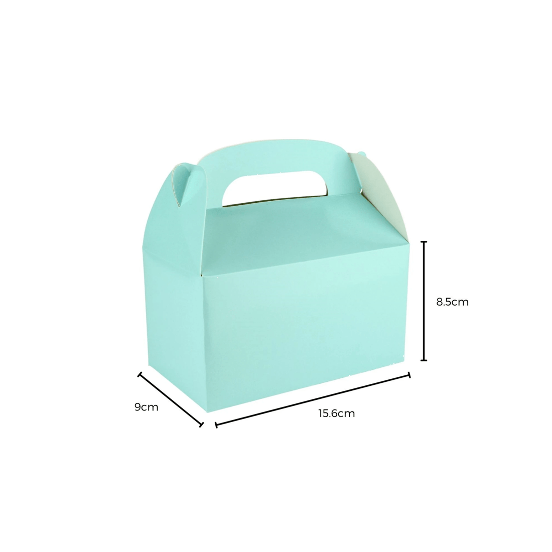 2 Party Maker Light Blue Lolly/Treat Boxes with Handle Pack of 6, 2 of 2