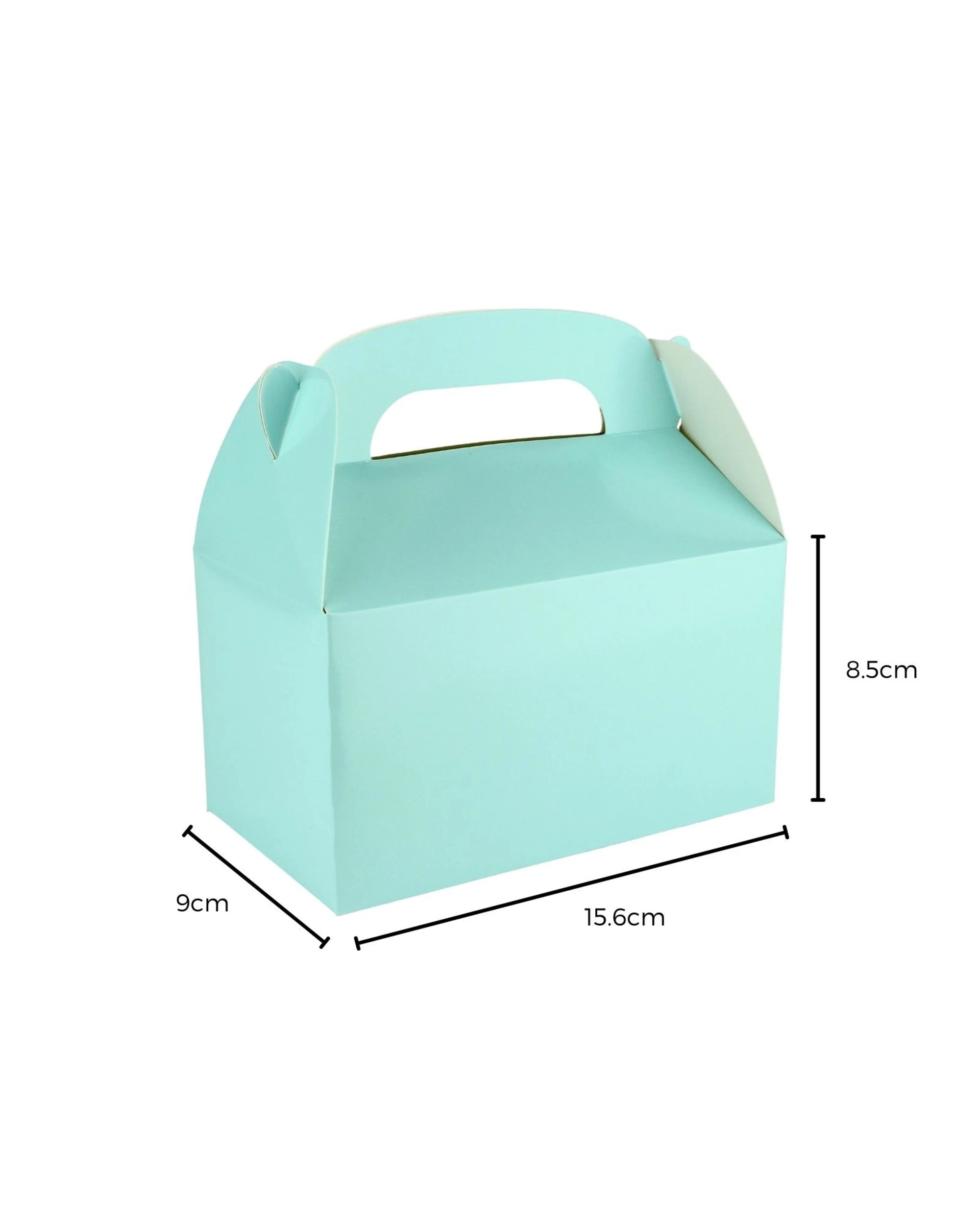 2 Light Blue Lolly/Treat Boxes with Handle (Pack of 6) - Light Blue, 2 of 2