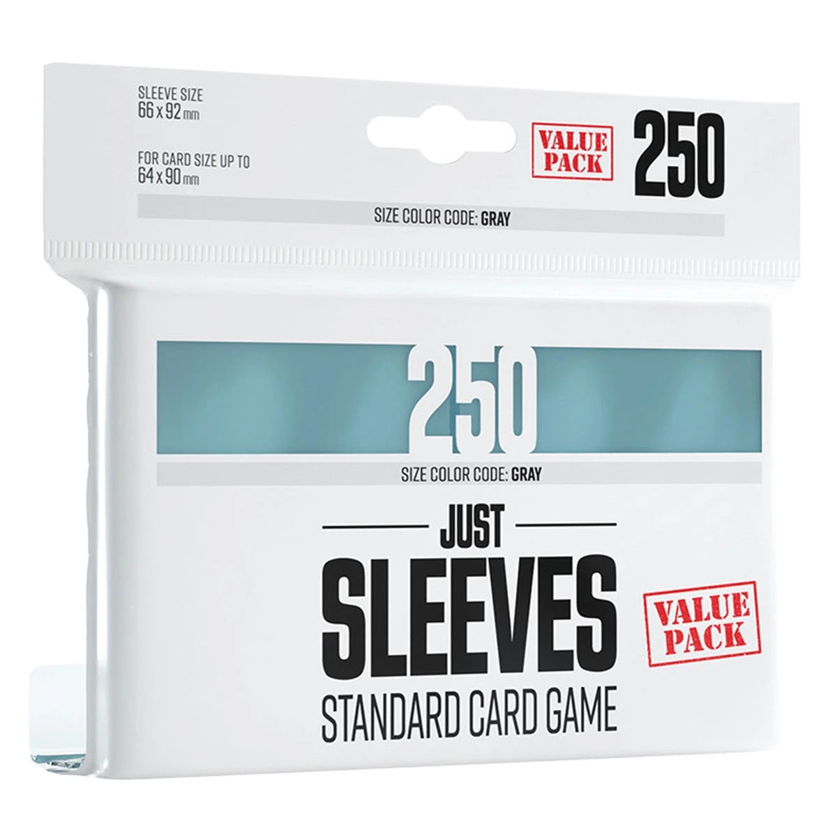 1 Gamegenic Just Sleeves Value Pack Clear 250ct, 1 of 2