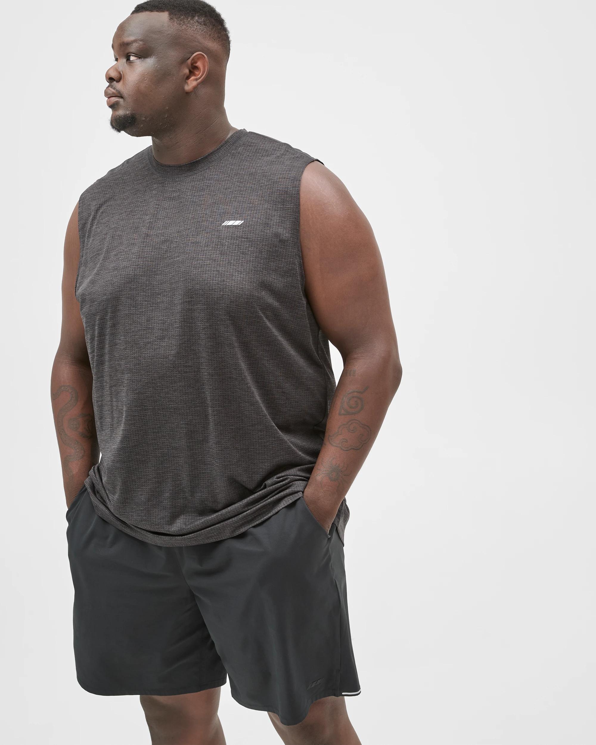 4 Target Active Plus Size Active Tank Top BLACK, 4 of 6