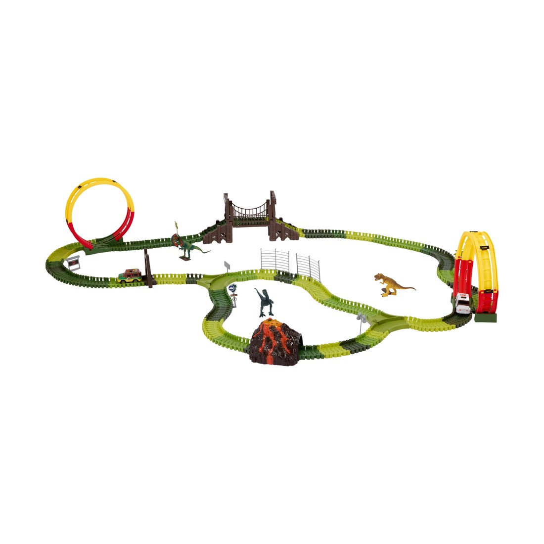 2 Jurassic Park Dinosaur Super Loop Track Set, 2 of 10