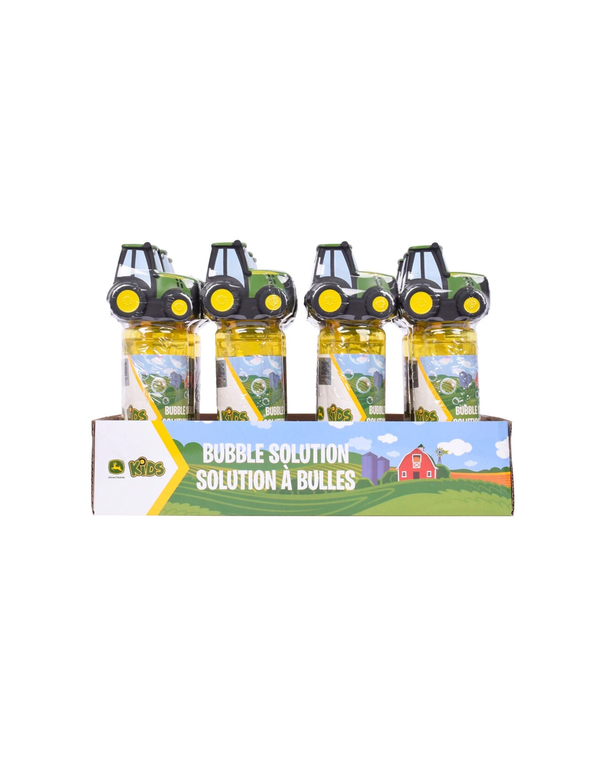 3 John Deere Blowing Bubbles Bottle 12PK 147ml Tractor Themed Wand Kids Toy - Multi, 3 of 5