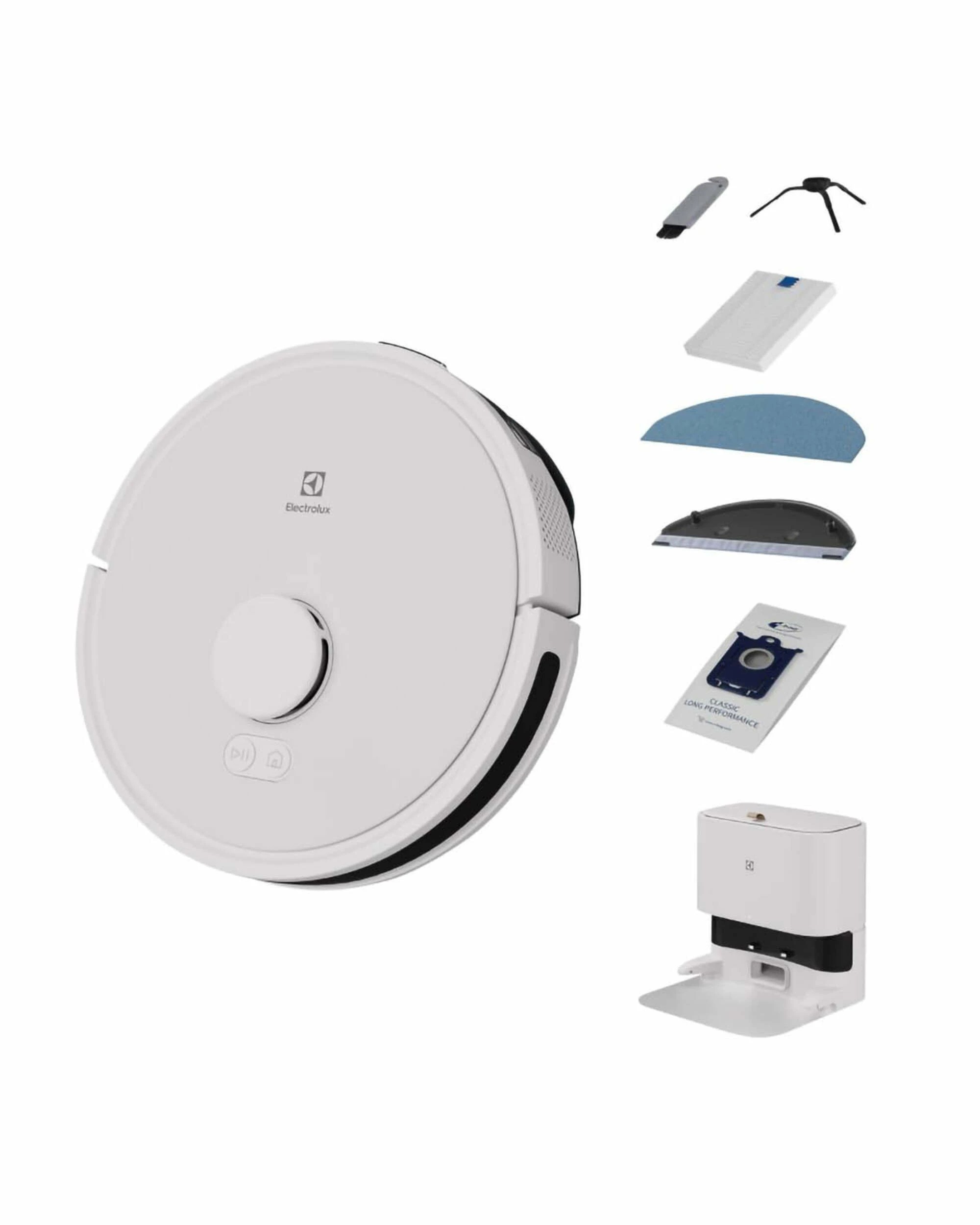 4 UltimateHome 700 Robotic Vacuum & Mop with Clean Station - WHITE, 4 of 5