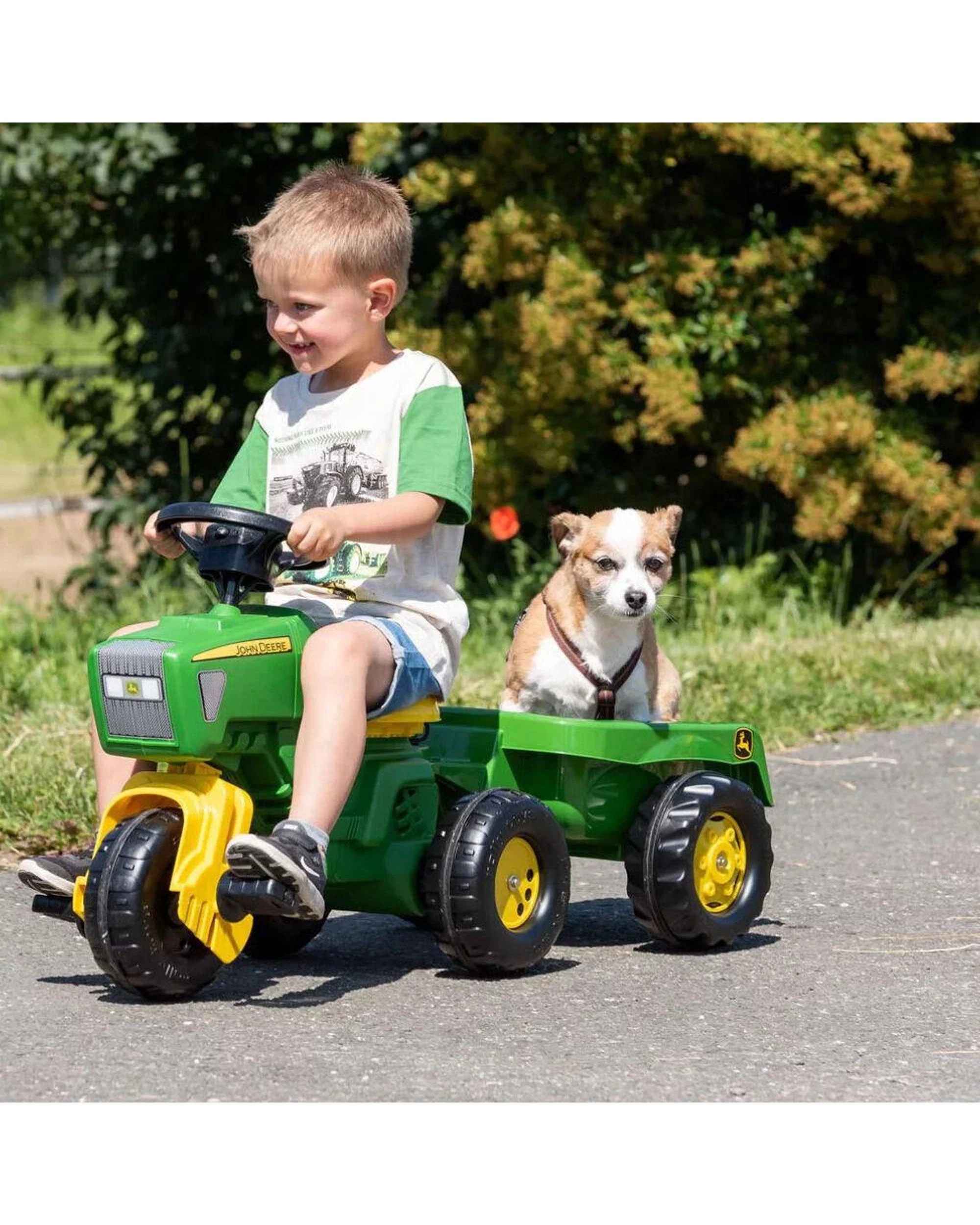2 John Deere Rolly Kid Pedal Trike Tractor  Ages 2.5  5, 2 of 4