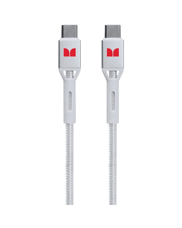 Monster Braided USB-C to USB-C Cable 2m White