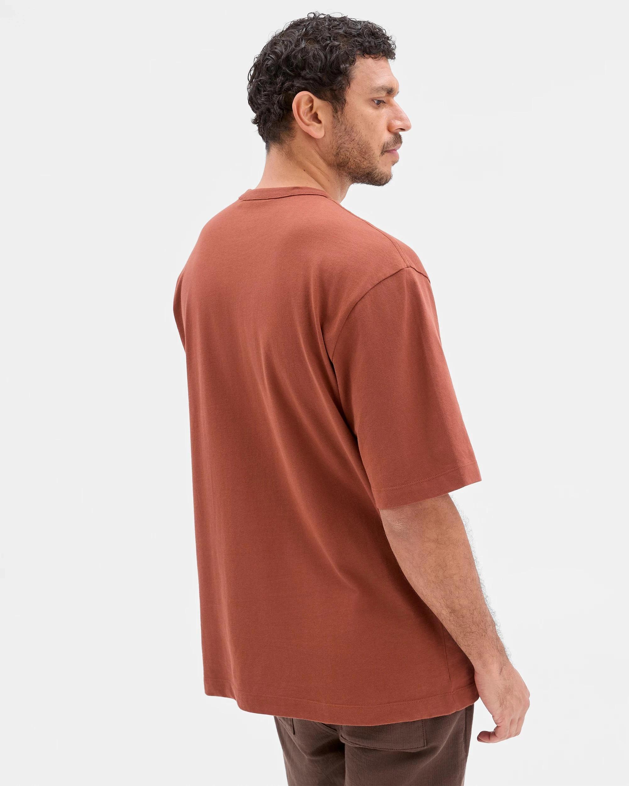 4 Target Australian Cotton Oversized T-Shirt RUST, 4 of 6