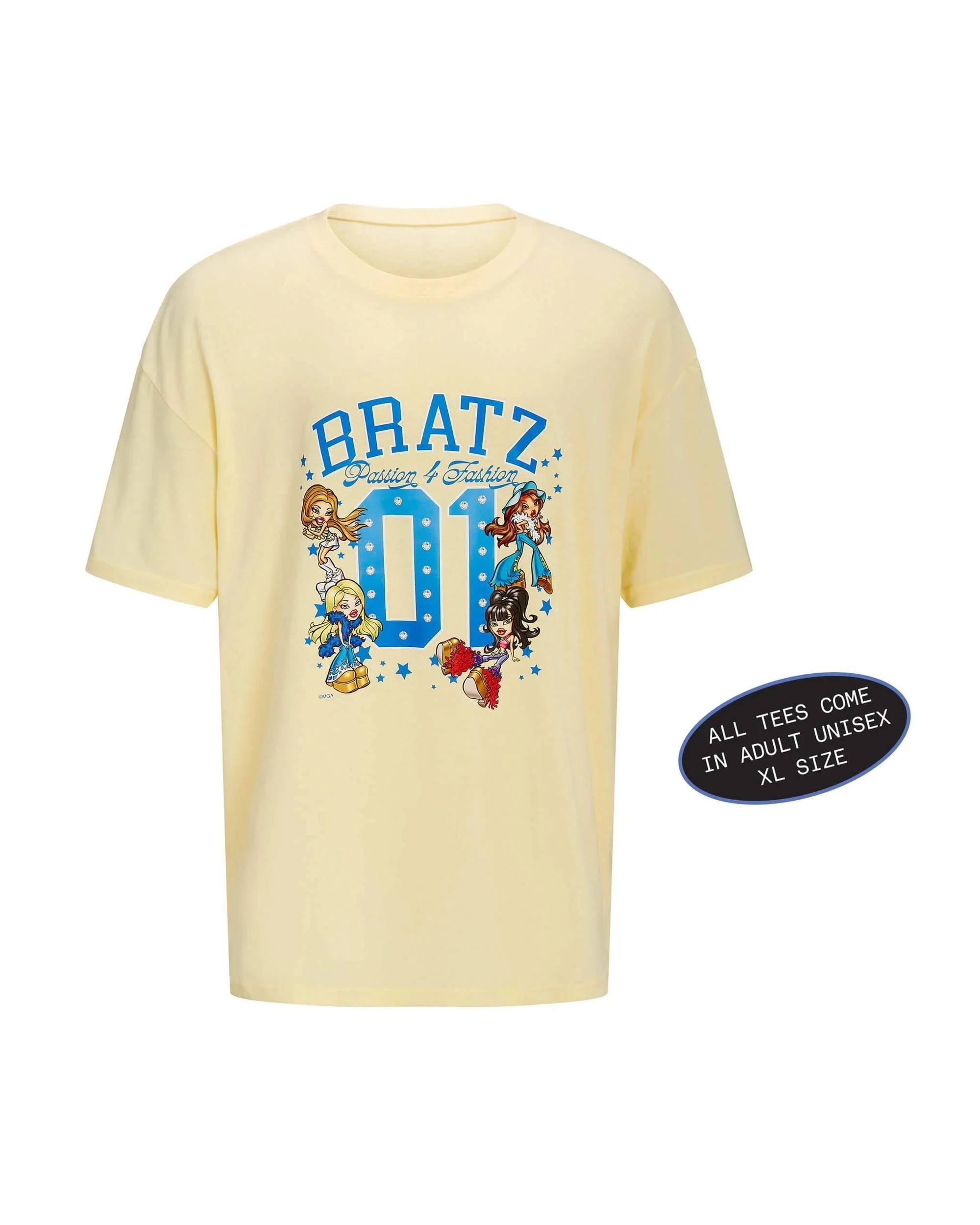 3 Bratz Stylin' Sasha Fashion Doll with Oversized Tee, 3 of 8