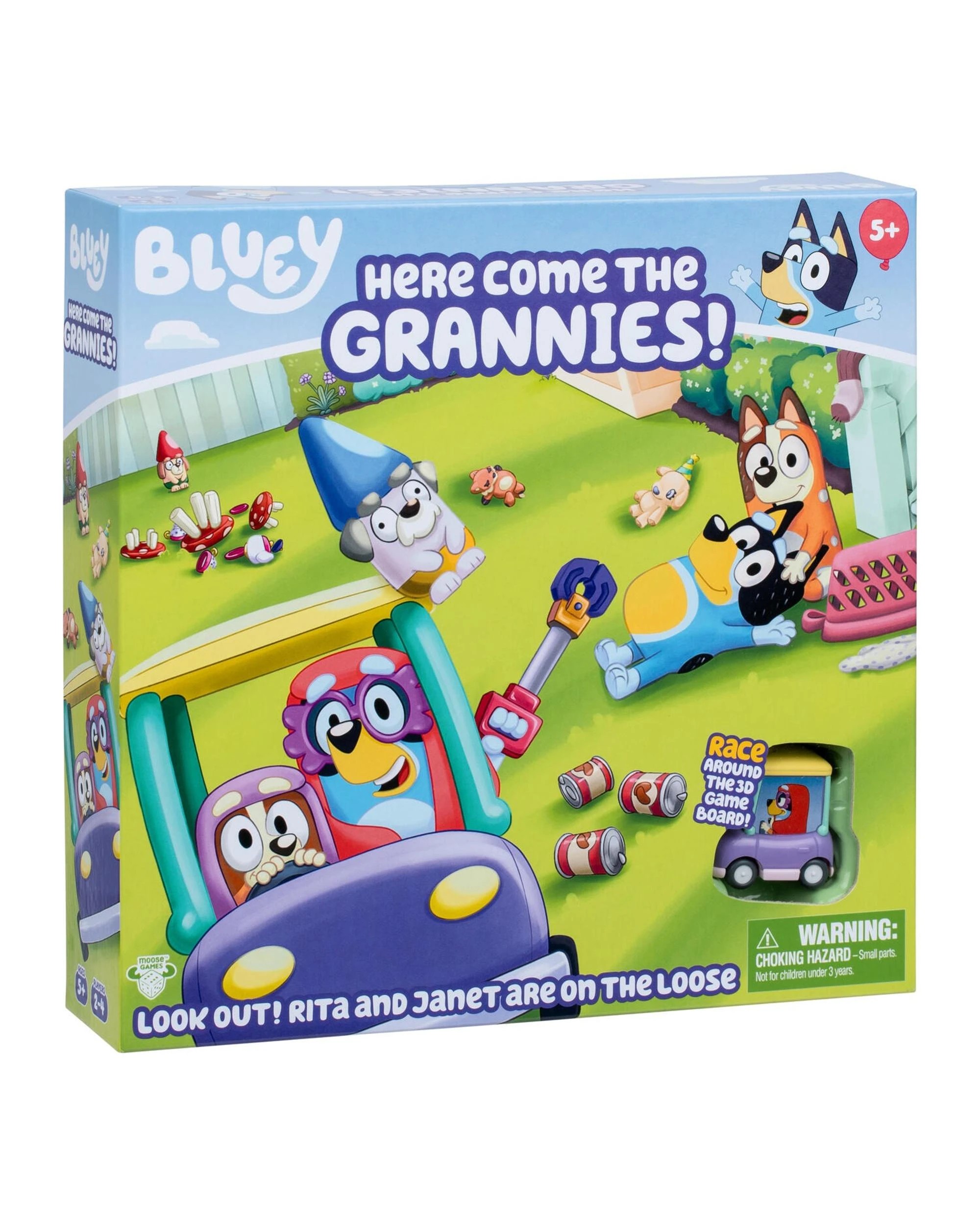 8 Bluey Here Come the Grannies Board Game, 8 of 8