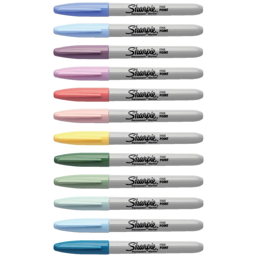 3 Sharpie Fine Permanent Markers Mystic Gems 12 Pack, 3 of 10