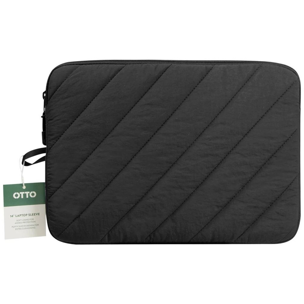 4 Otto Puffy 14" Laptop Sleeve Black, 4 of 4
