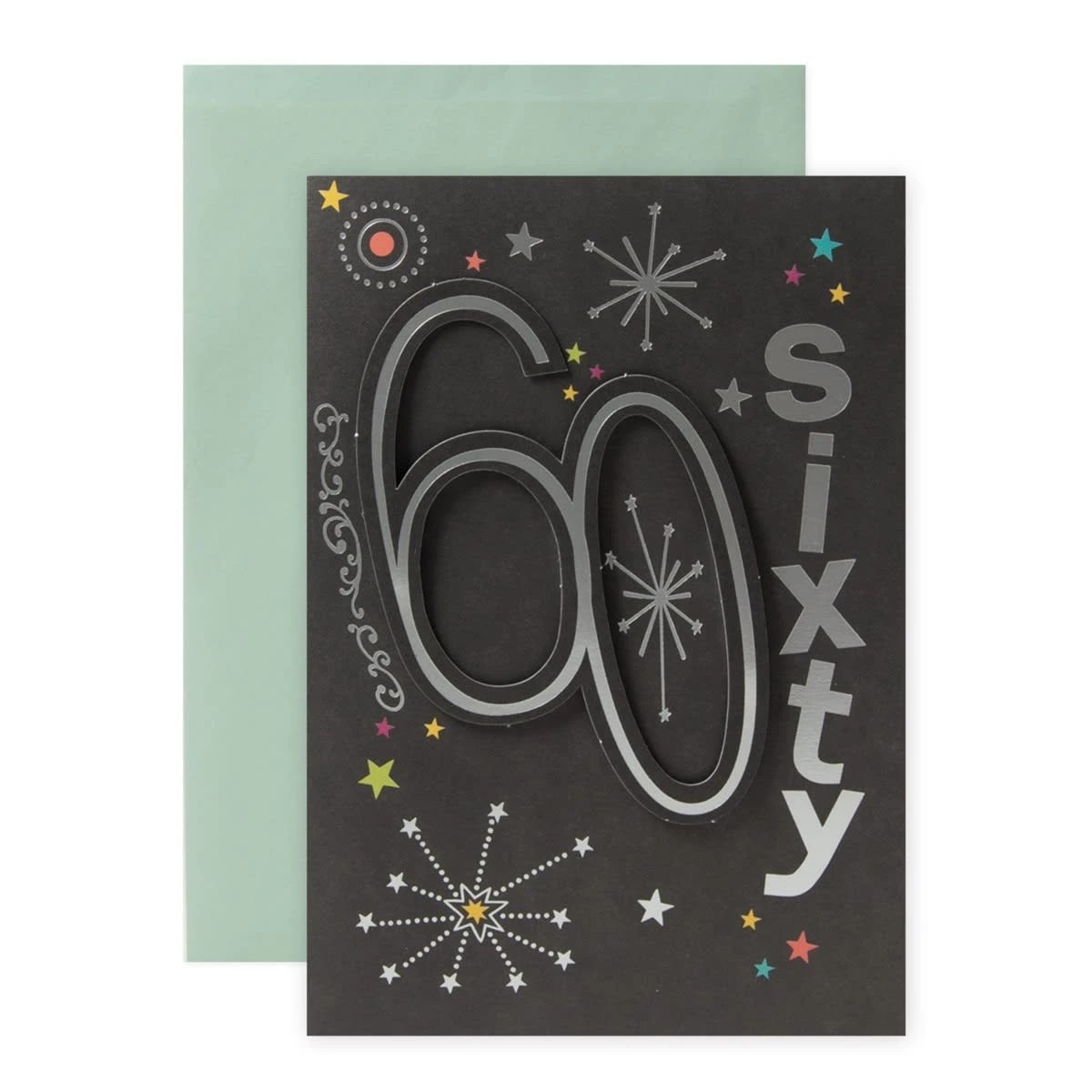 1 Connections from Hallmark 60th Birthday Card - Starry Scene, 1 of 3