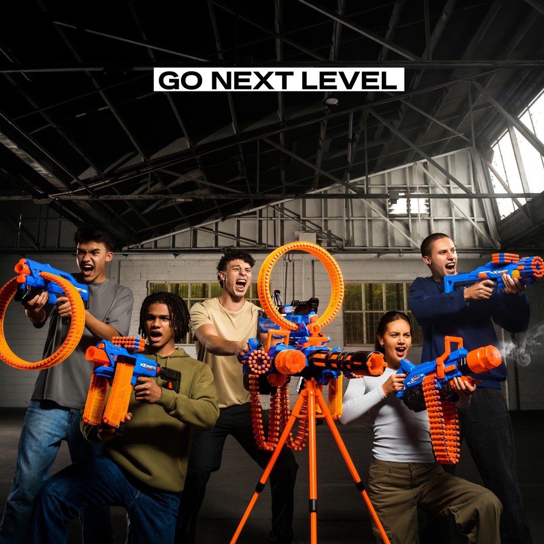 6 Zuru X-Shot Insanity Smoking Barrel Blaster, 6 of 8