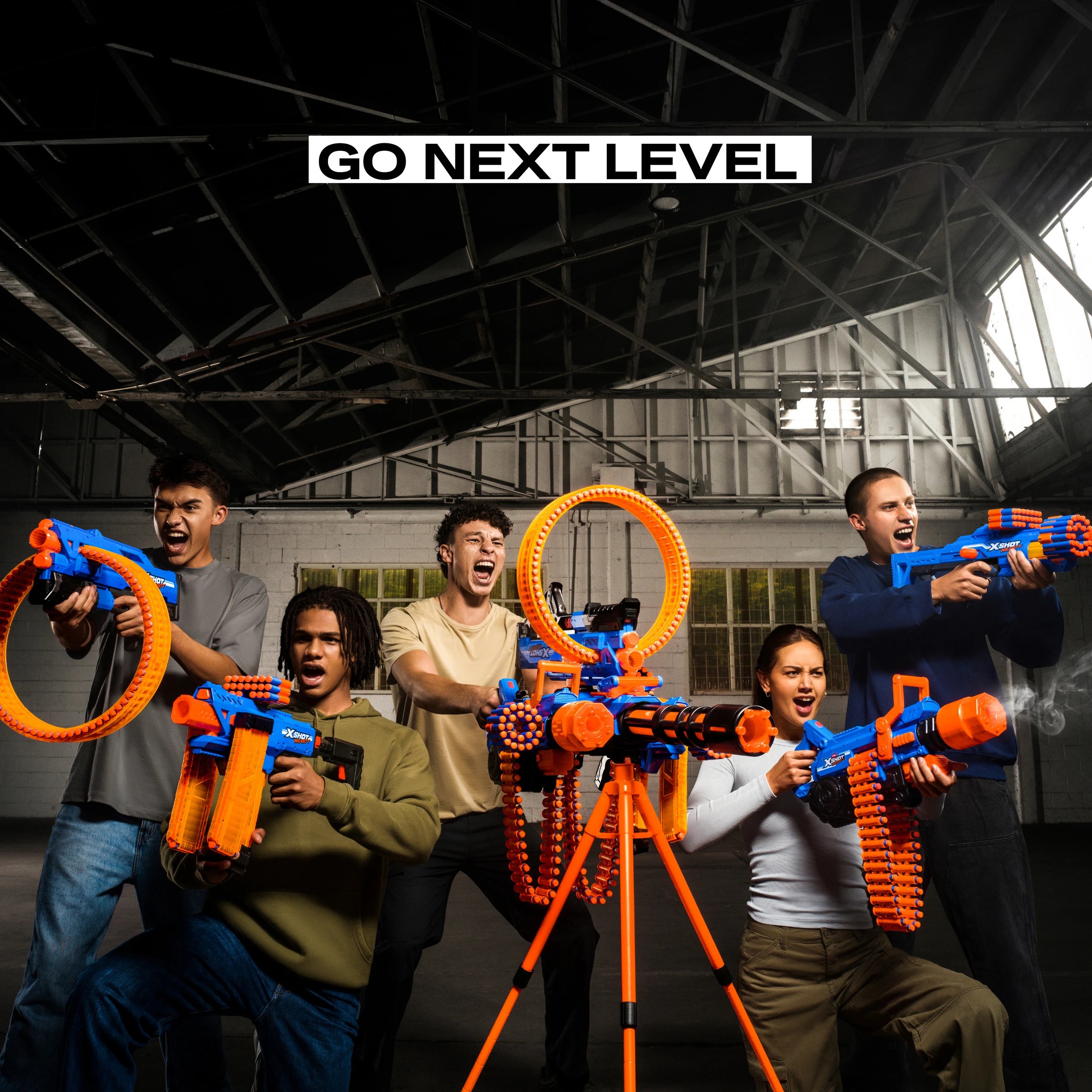 6 Zuru X-Shot Insanity Smoking Barrel Blaster, 6 of 8