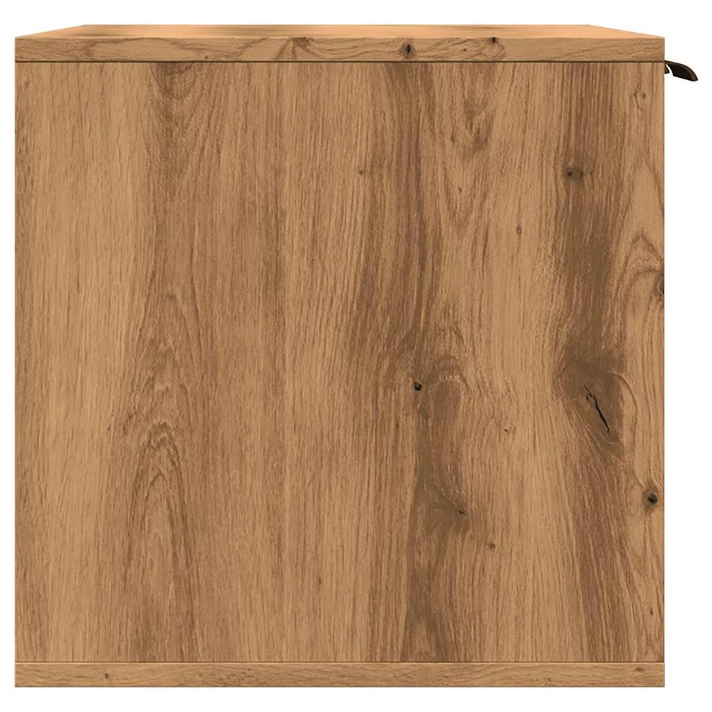 4 vidaXL Cat Litter Box Enclosure Engineered Wood - Brown, 4 of 9