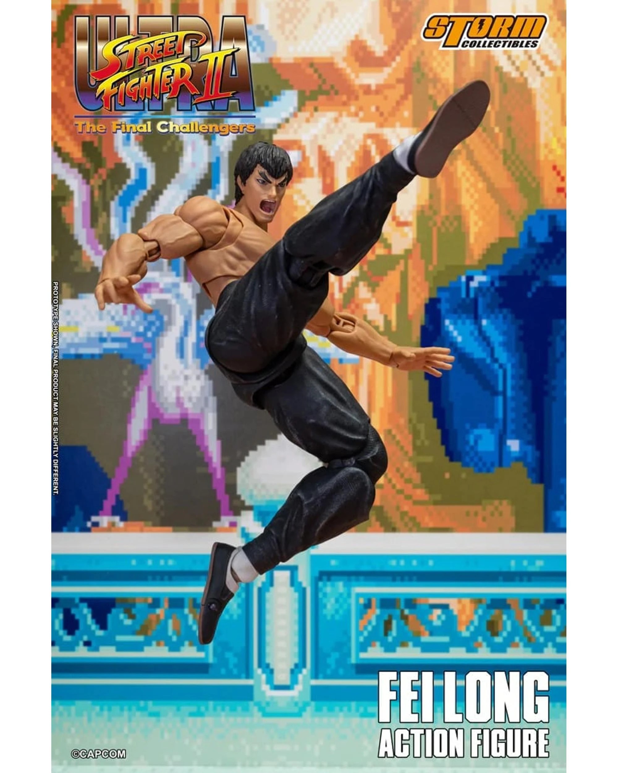 5 Ultra Street Fighter II The New Challengers Fei Long Action Figure, 5 of 10