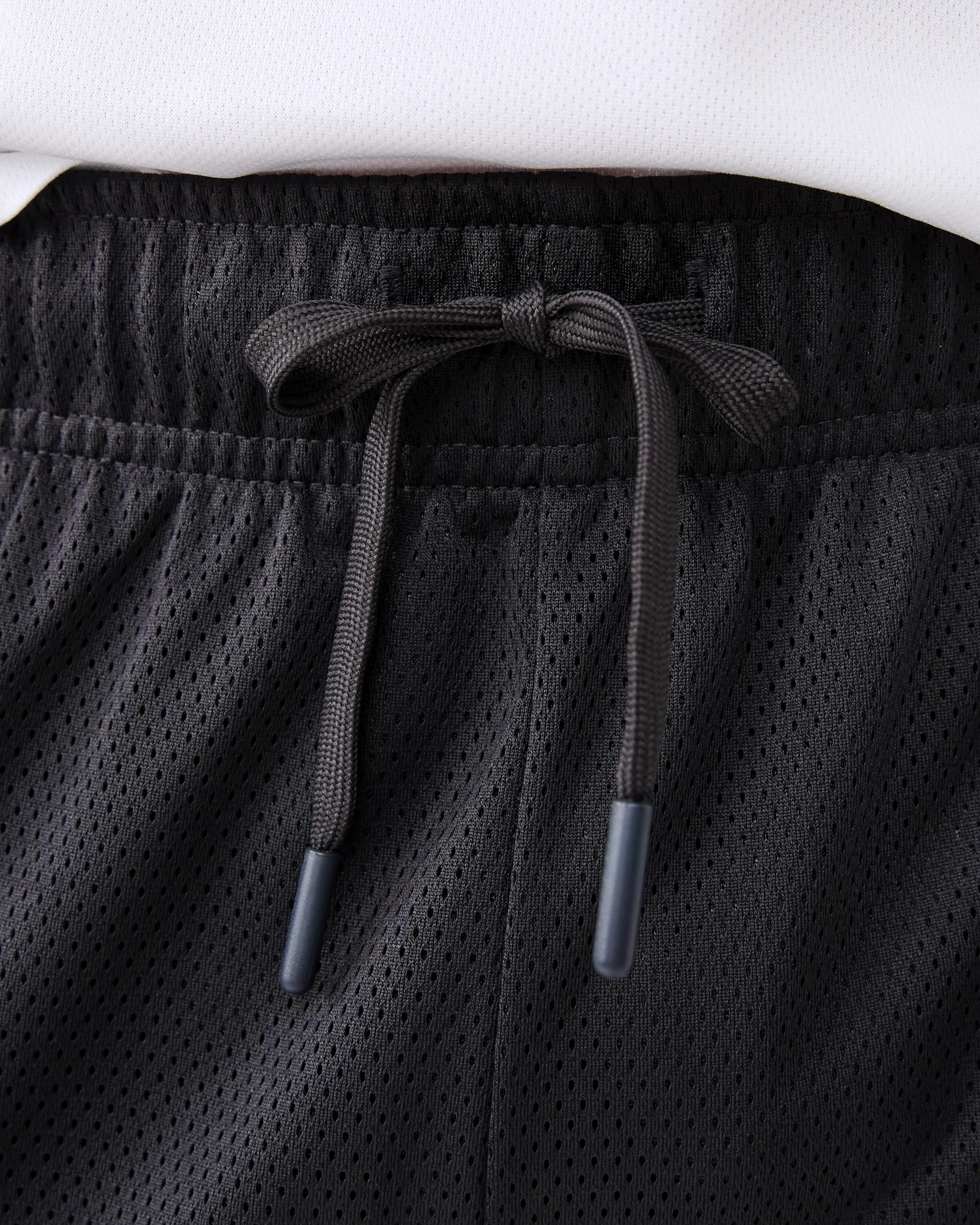 4 Active Mens Performance Mesh Shorts Gry Drkish, 4 of 7