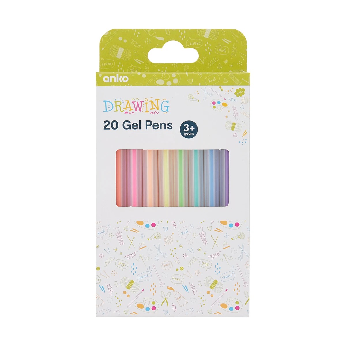 1 20 Pack Gel Pens, 1 of 4