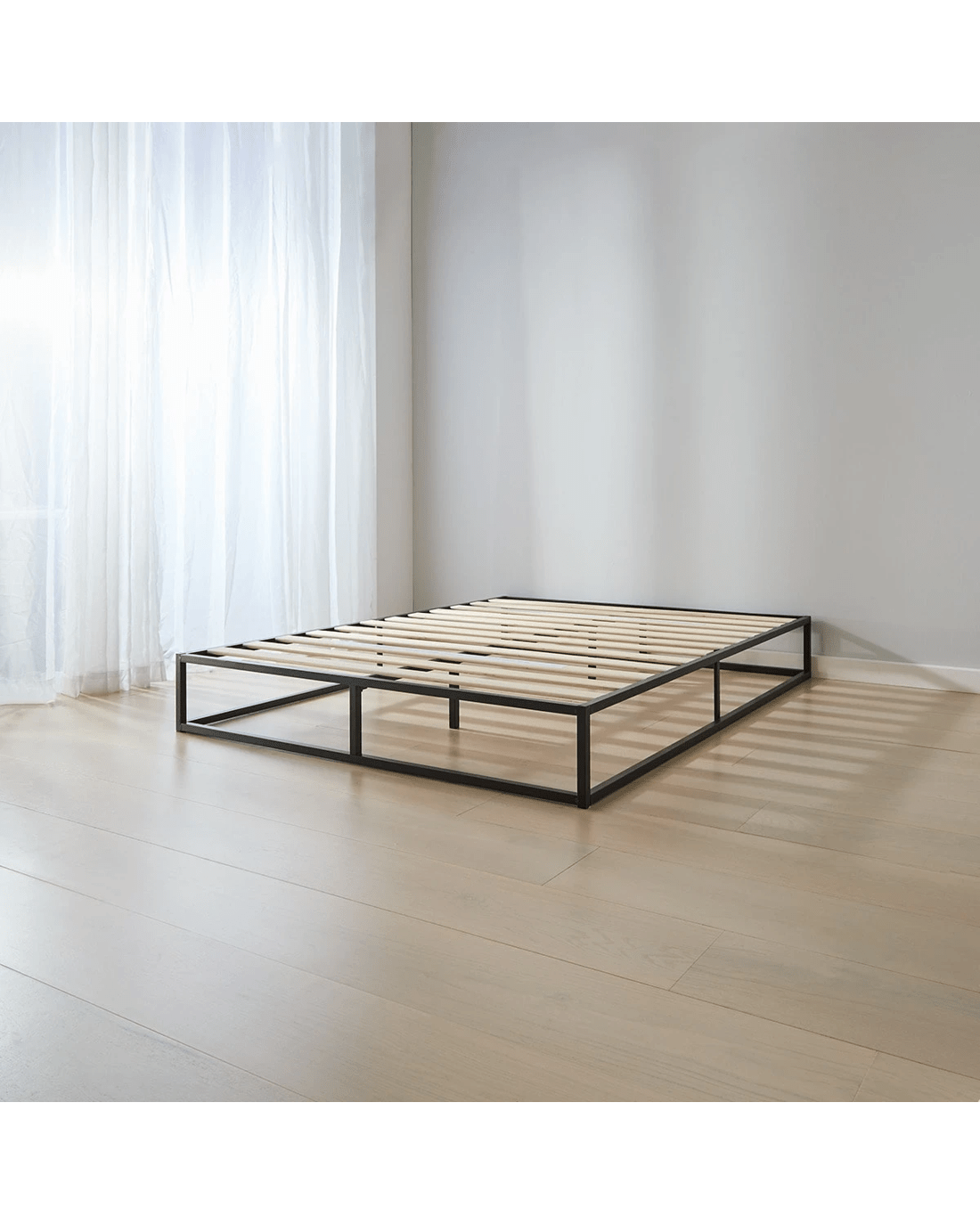 1 Queen Bed Olivia Metal Bed Base, 1 of 10