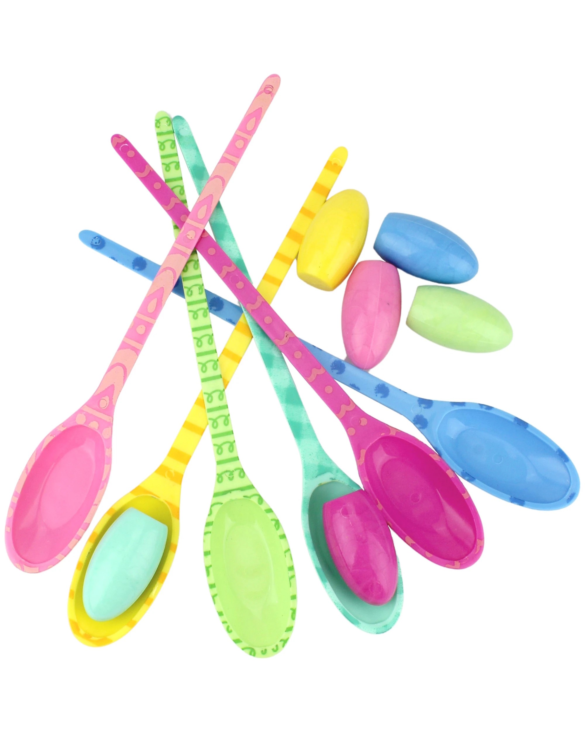 1 Anagram Easter Egg & Spoon Race Game Set of 6, 1 of 3