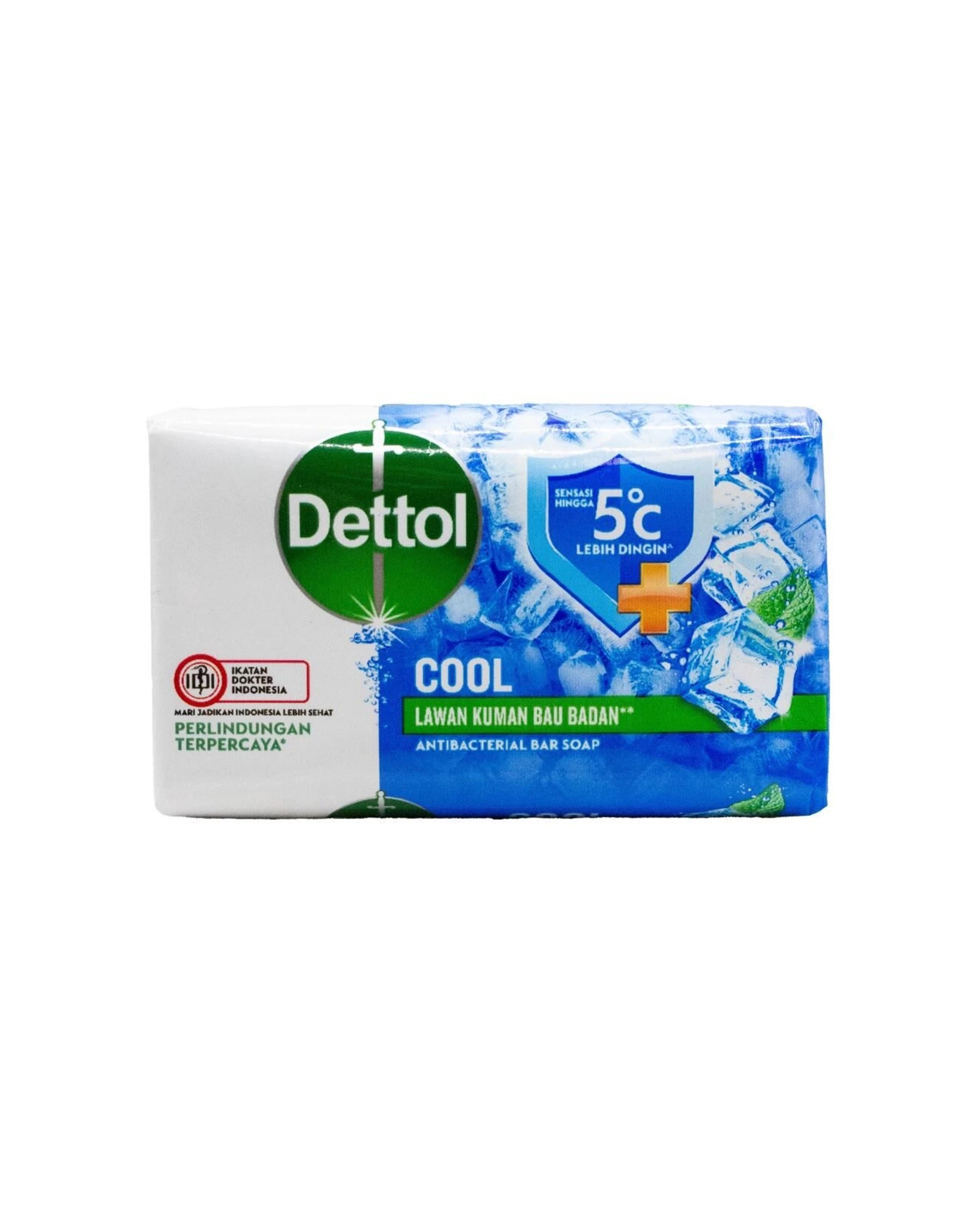 1 Dettol Soap Bar Antibacterial Cool Effect Menthol Eucalyptus Fragrance 60g - Multi, 1 of 2