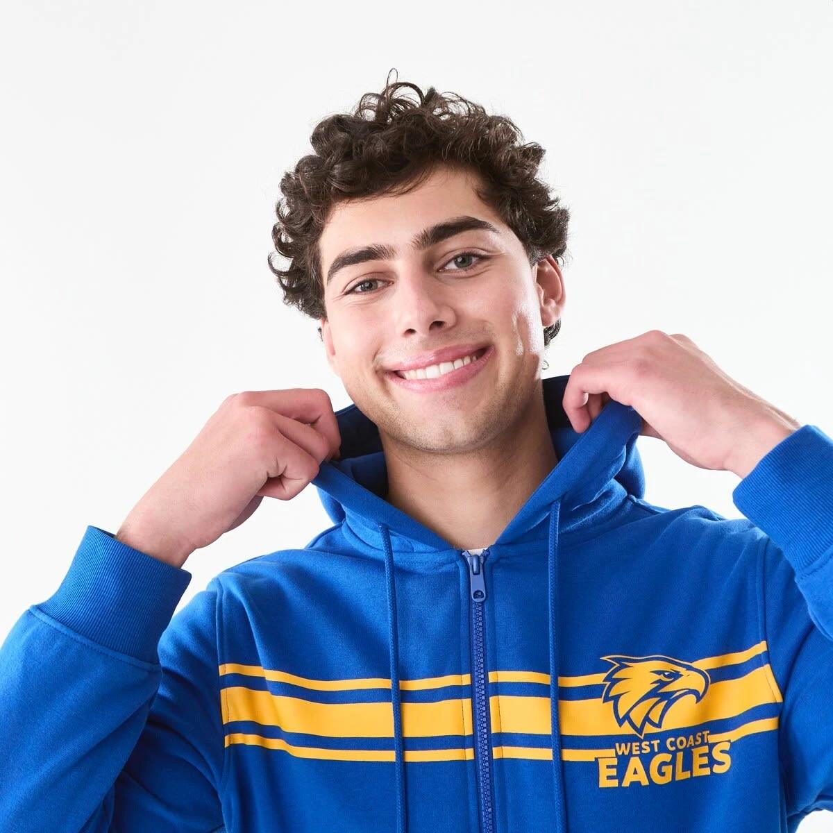 6 Official AFL Adult Zip Through Hoodie West Coast, 6 of 9