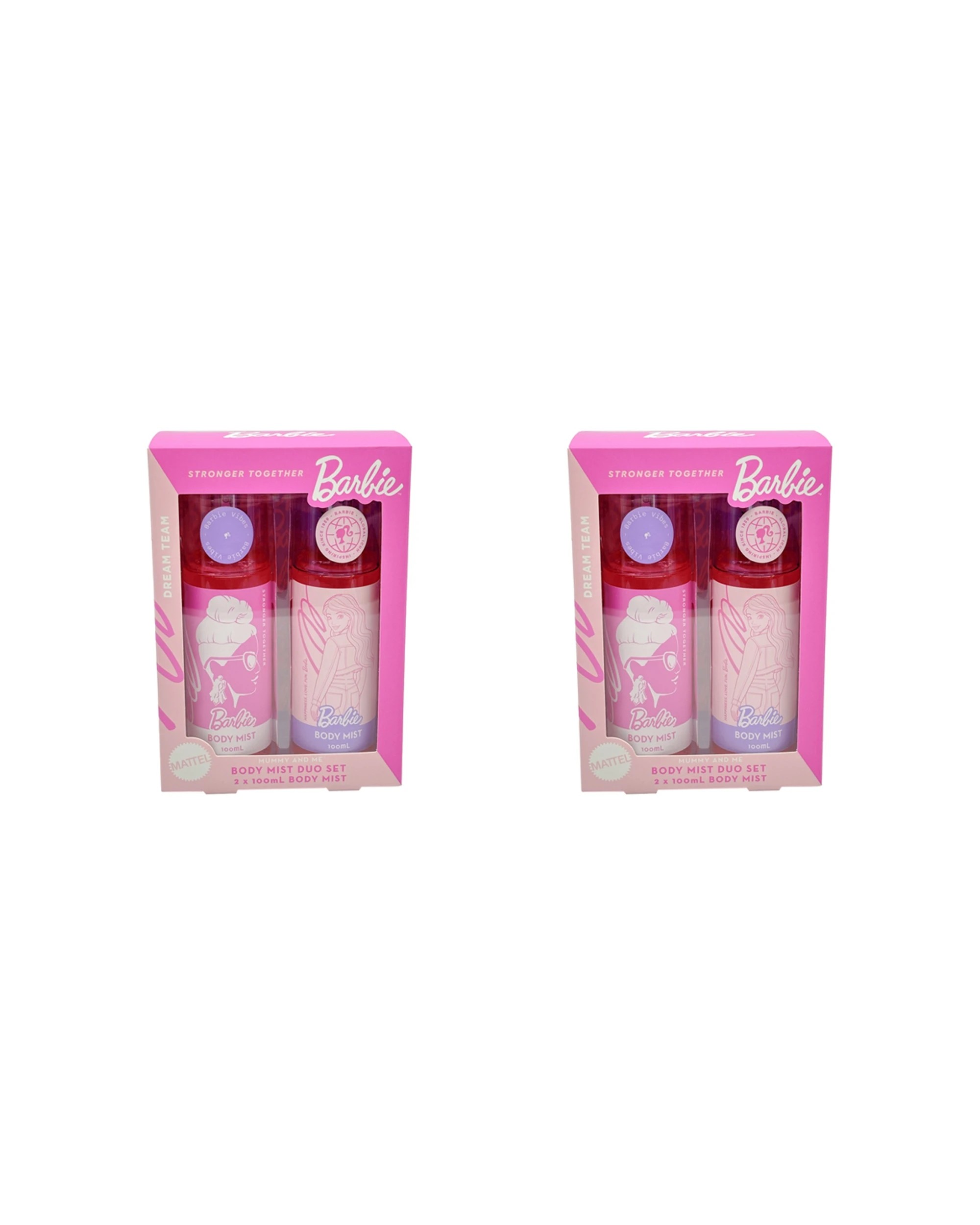1 BARBIE 2PK Mummy & Me Range Body Mist Duo Set 100ml - Multi, 1 of 2