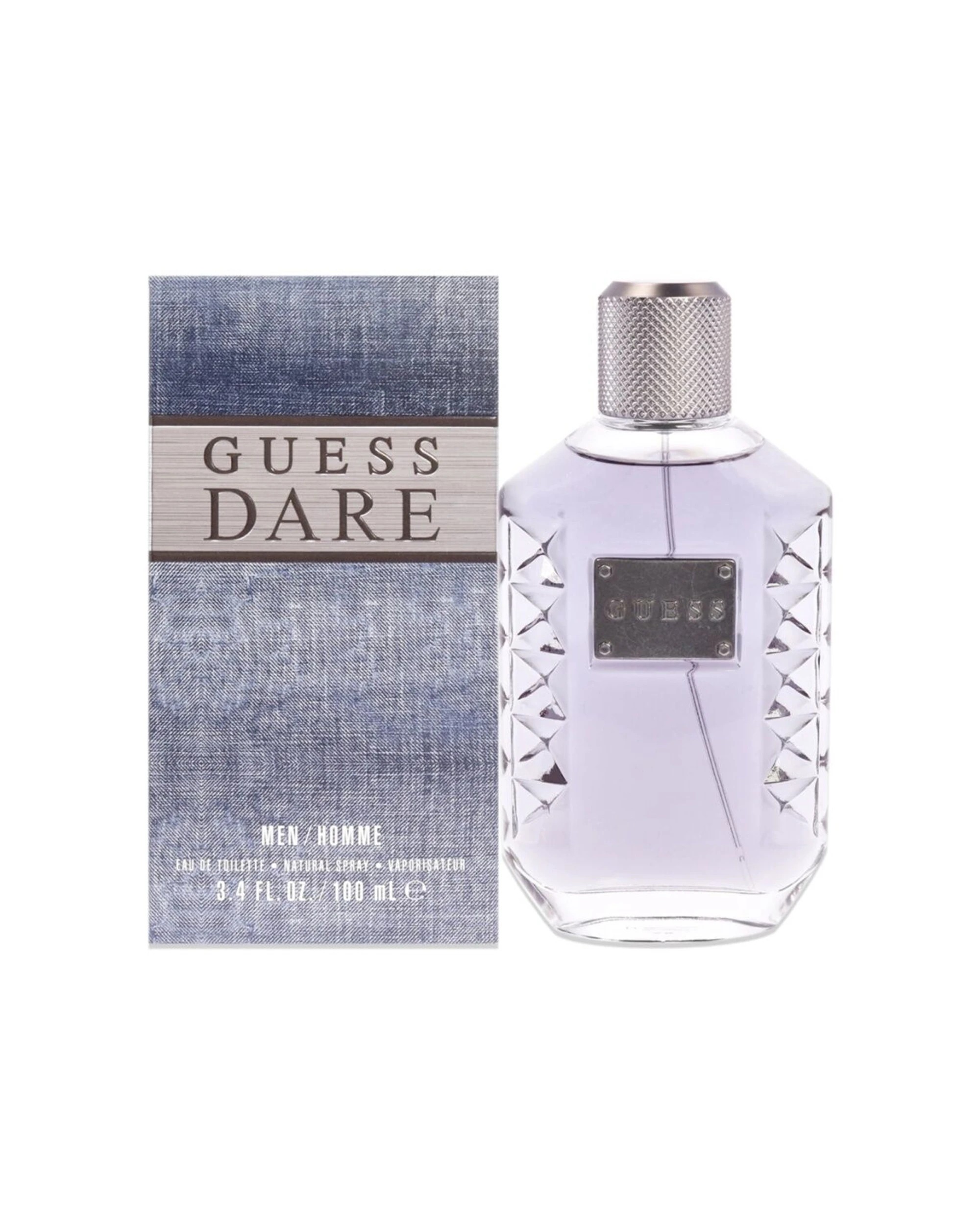 1 Guess Dare Pour Homme Mens Fragrance Edt Eau De Toilette Spray Bottle 100Ml, 1 of 1