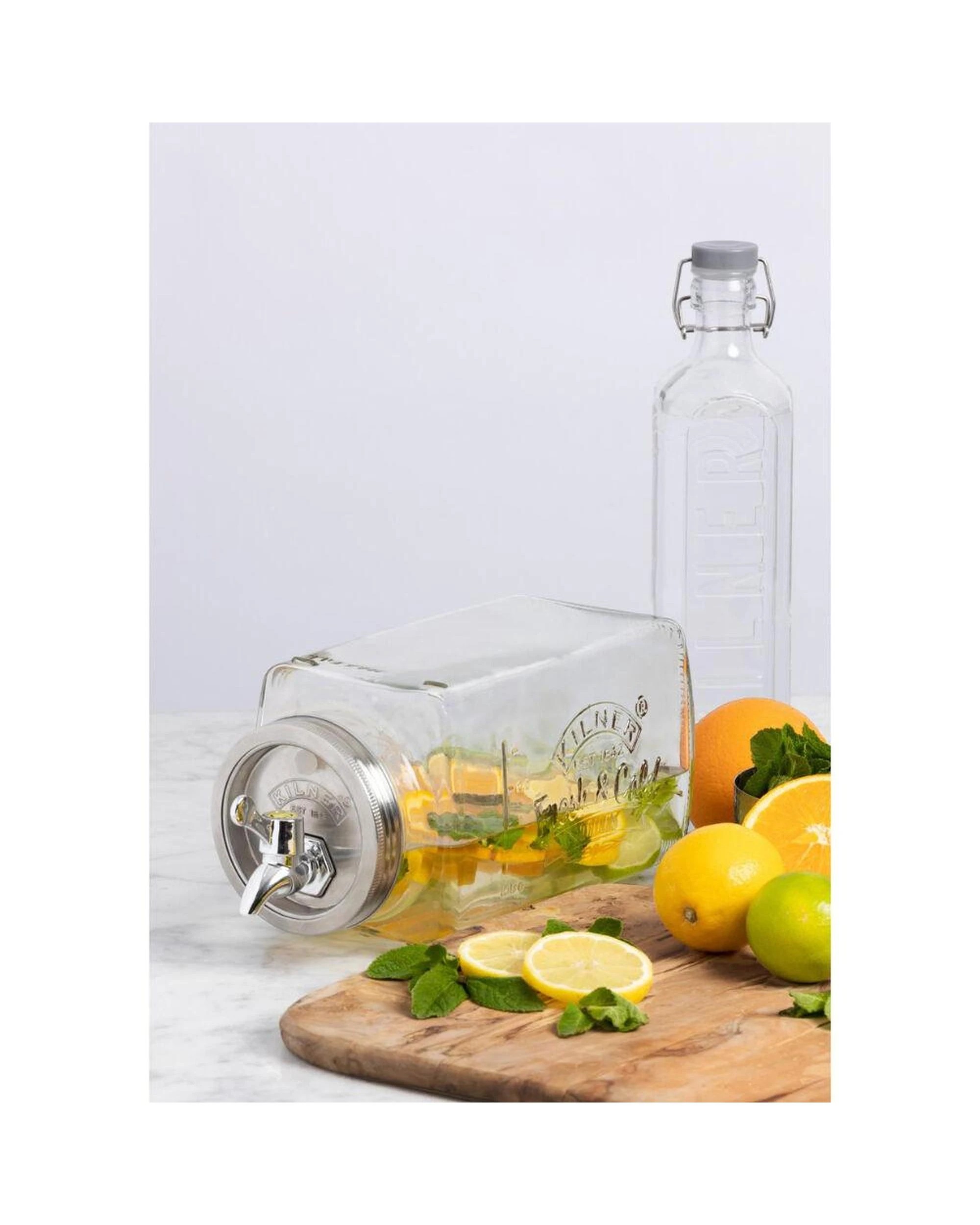 2 Kilner Glass Fridge Dispenser 3L, 2 of 6