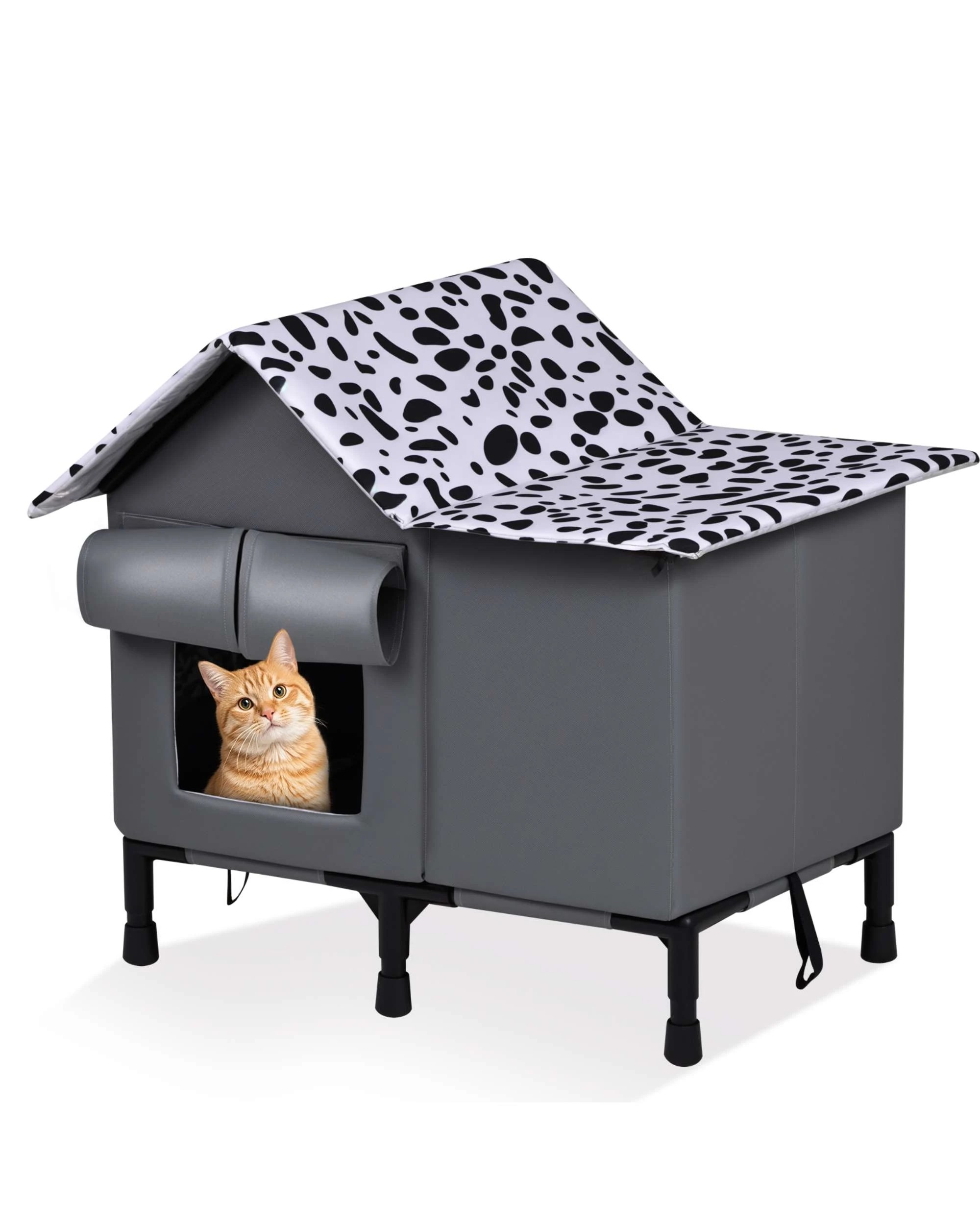 7 Advwin Cat House Shelter Outdoor Elevated, 7 of 8