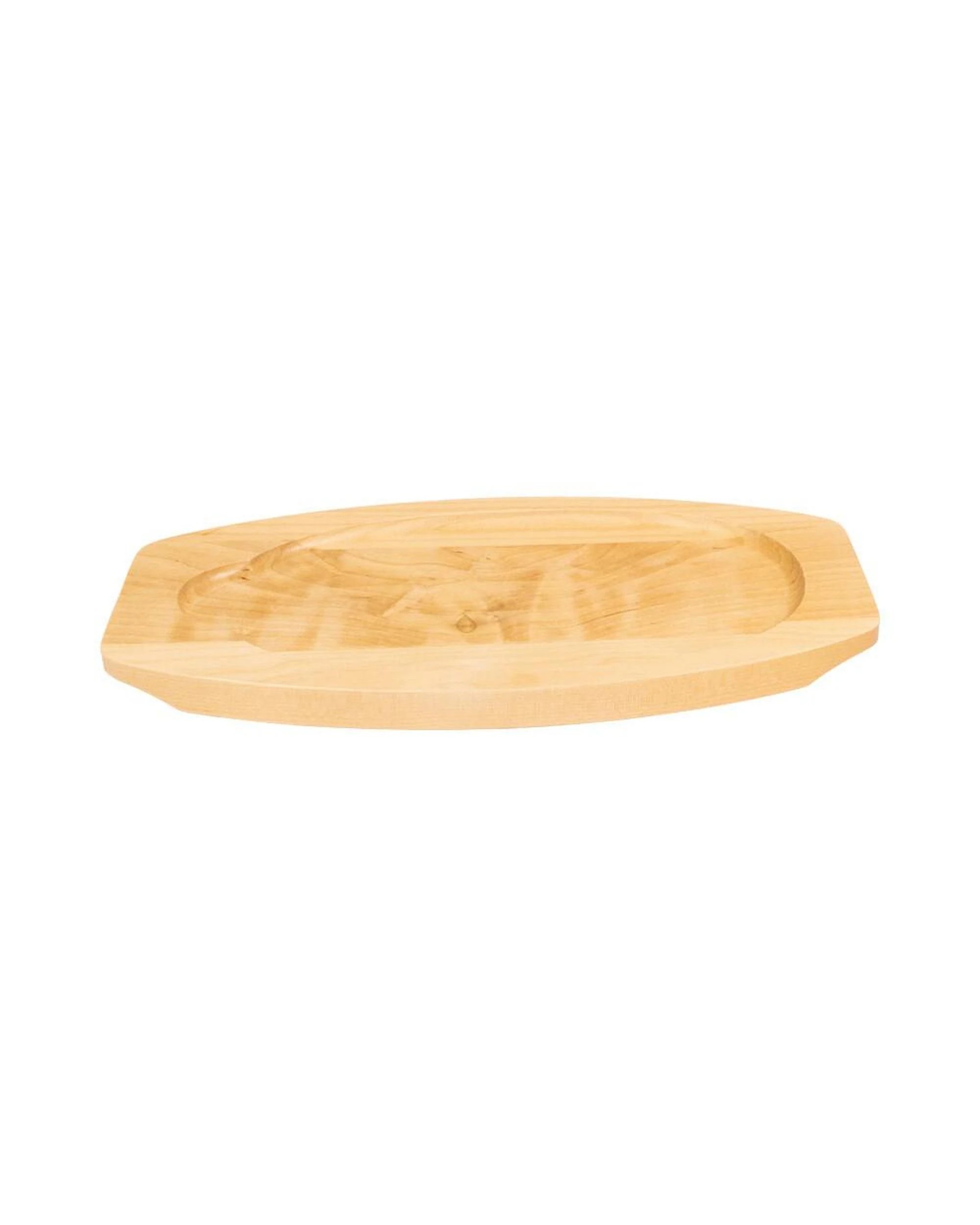 3 Flaming Coals Cast Iron Oval Sizzling Plate, 3 of 3