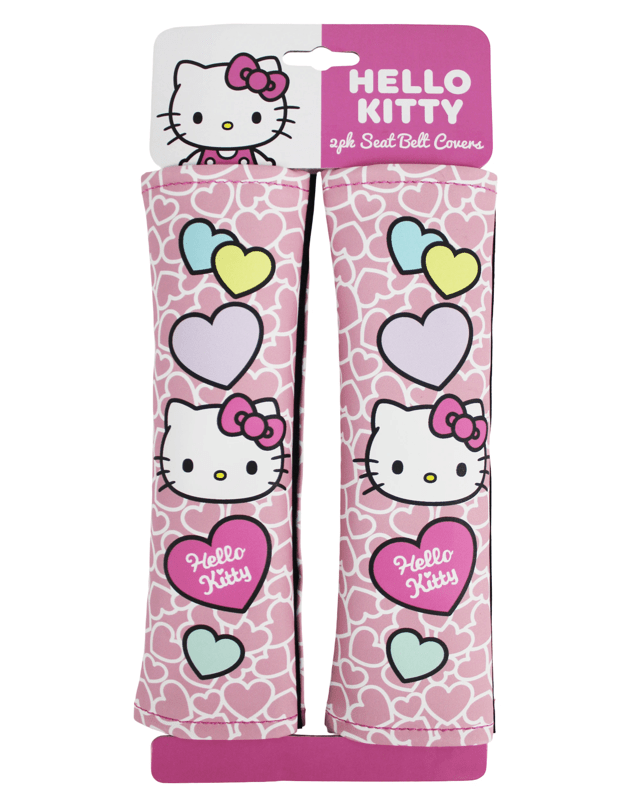 2 Pack Hello Kitty Seat Belt Co