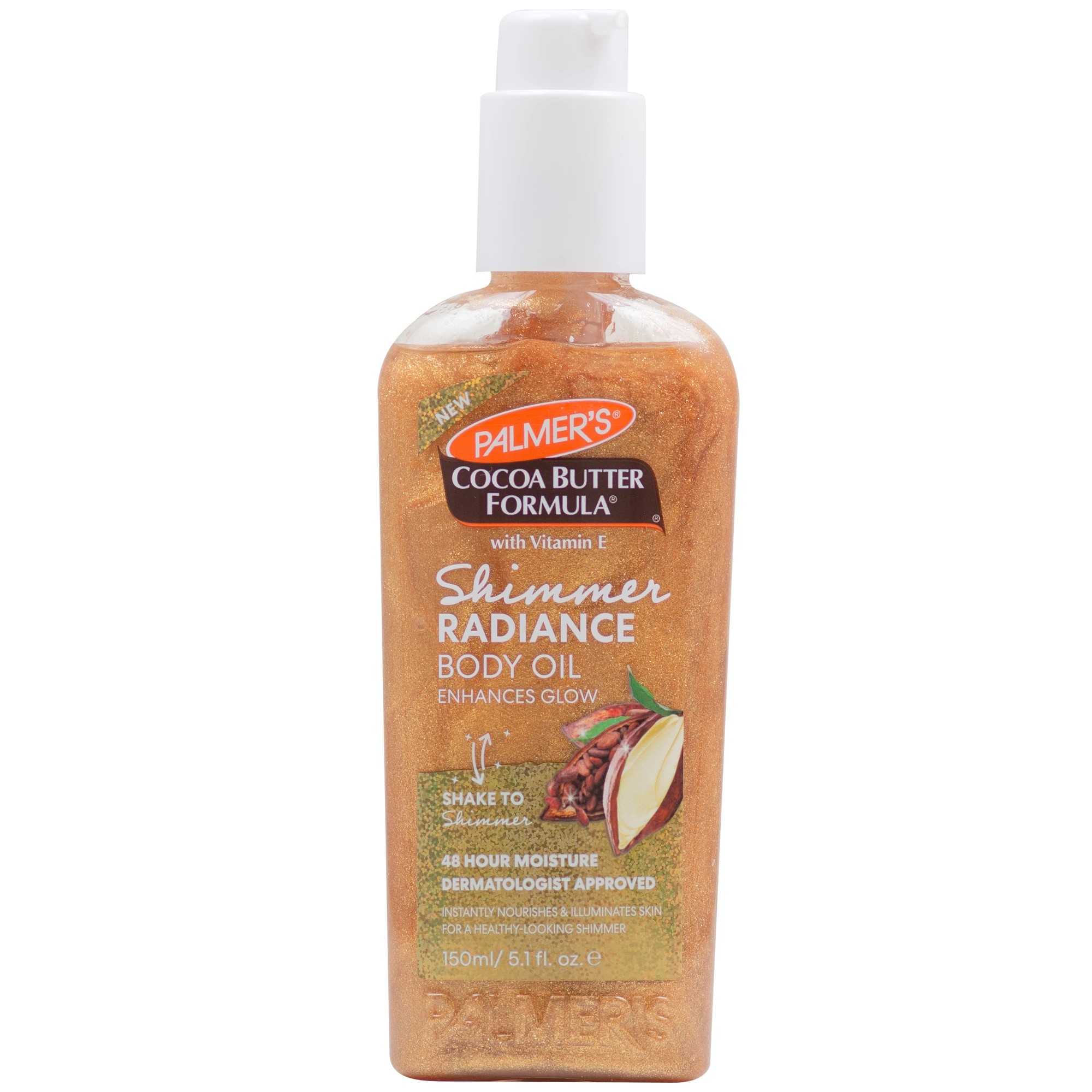 1 Palmer's Cocoa Butter Formula Shimmer Radiance Body Oil 150ml - Vitamin E, 1 of 5