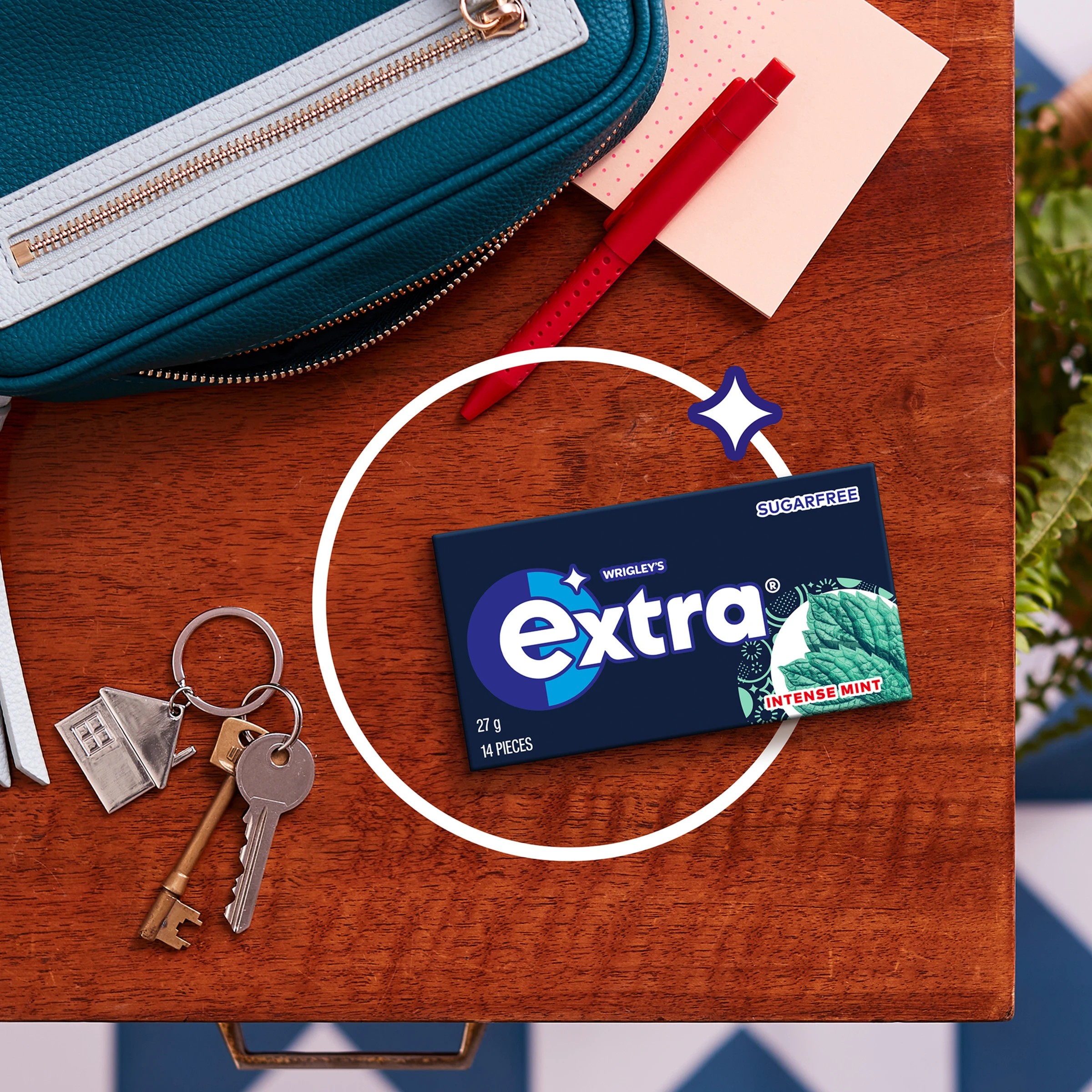 4 14 Piece Wrigley's Extra Intense Mint 27g, 4 of 5