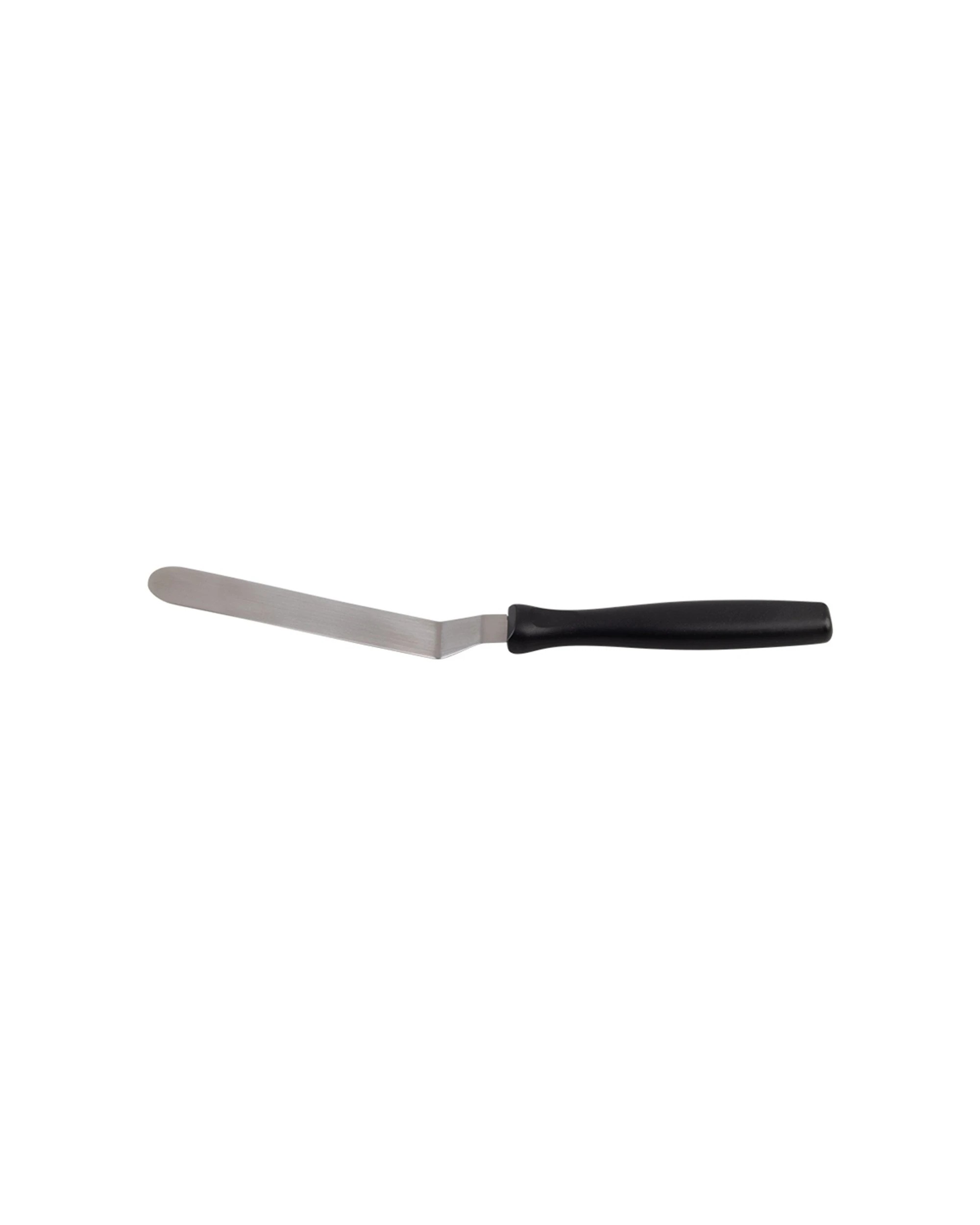 4 Appetito Stainless Steel Offset Icing Spatula With Ergonomic Handle 12cm - Black, 4 of 7