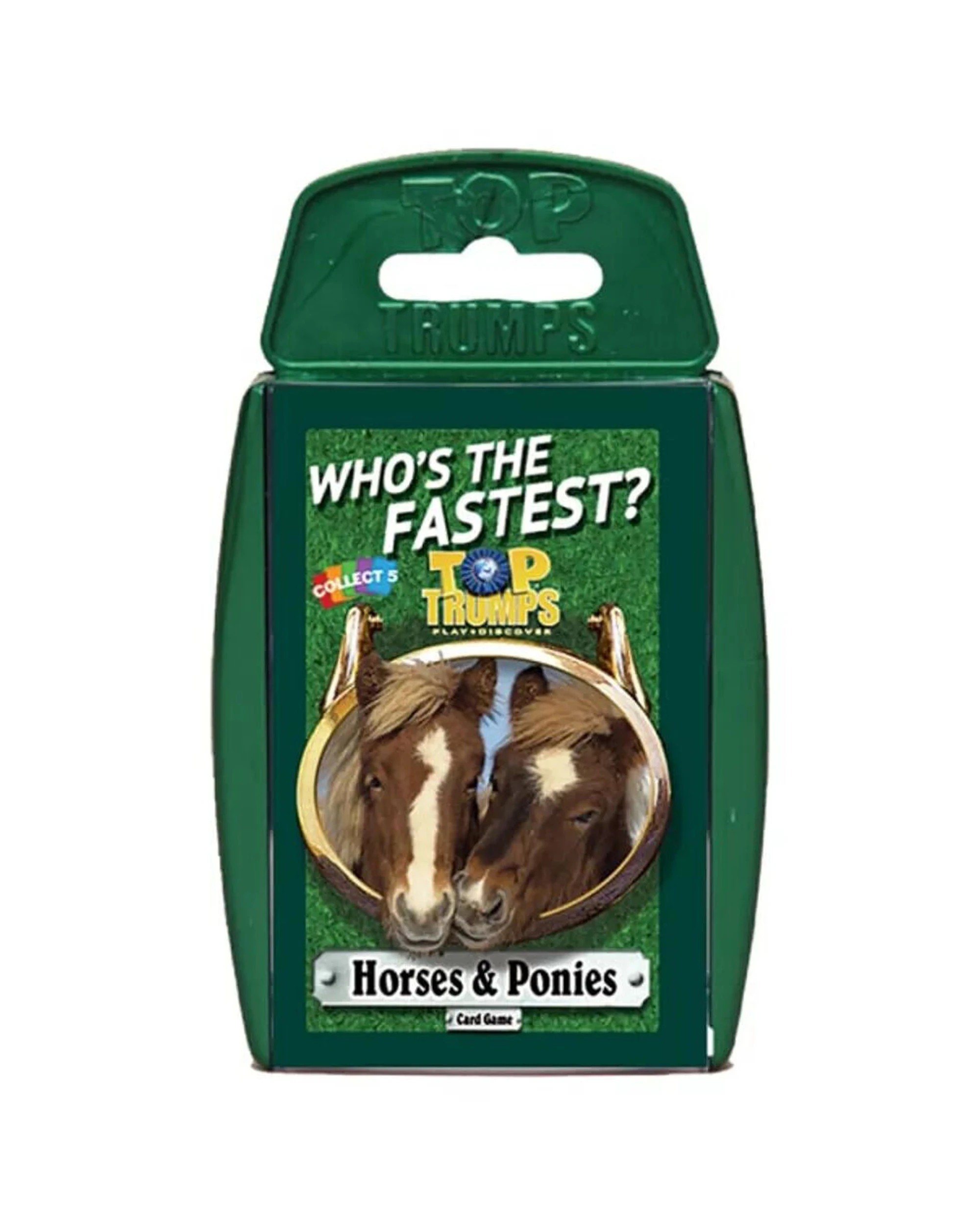 2 Top Trumps Classics Horses and Ponies Kids Card Game 3 Pack - Green, 2 of 3