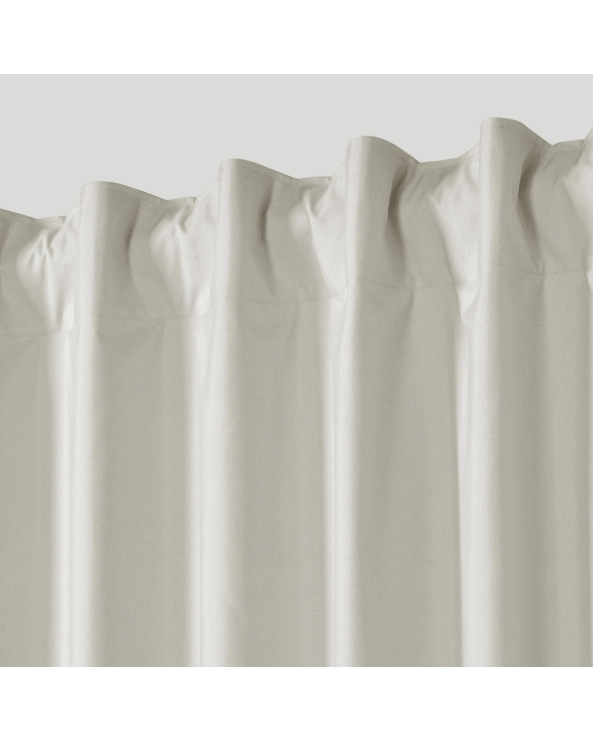 6 Sherwood Home Orlando Blockout Multi Header Curtain Pair 140x223cm - Mist, 6 of 8