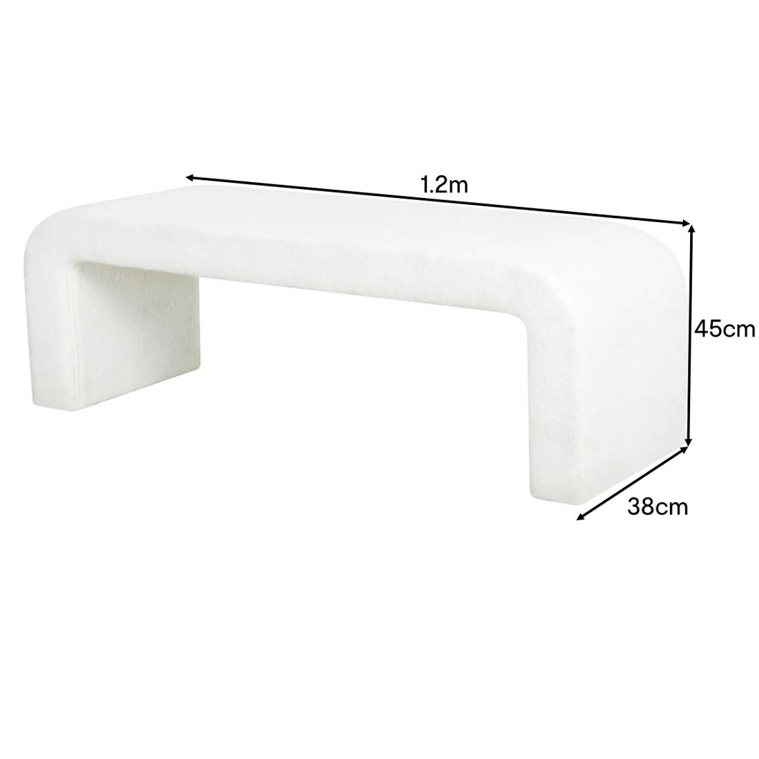 10 Bonnie Boucle Bench, 10 of 10