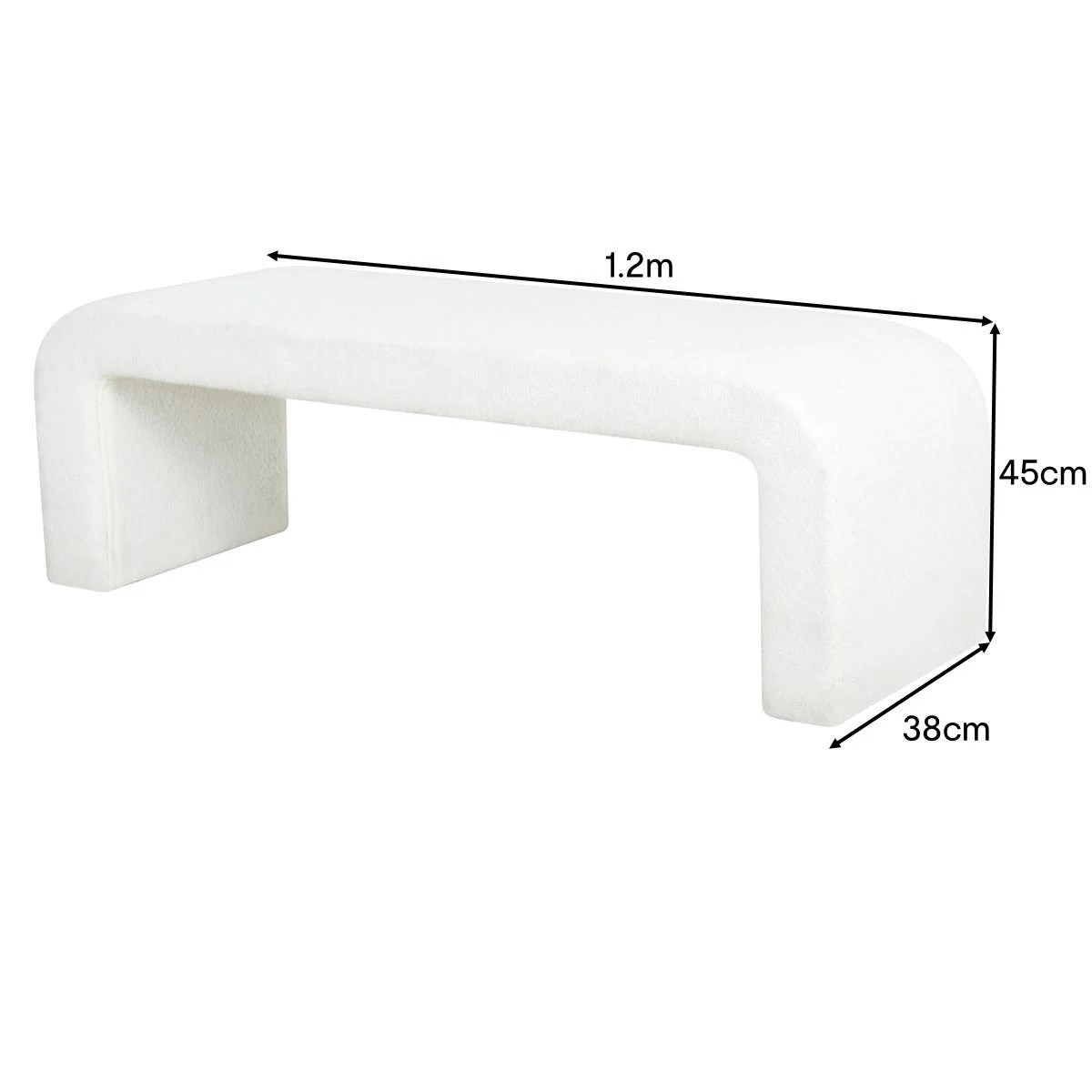 10 Bonnie Boucle Bench, 10 of 10