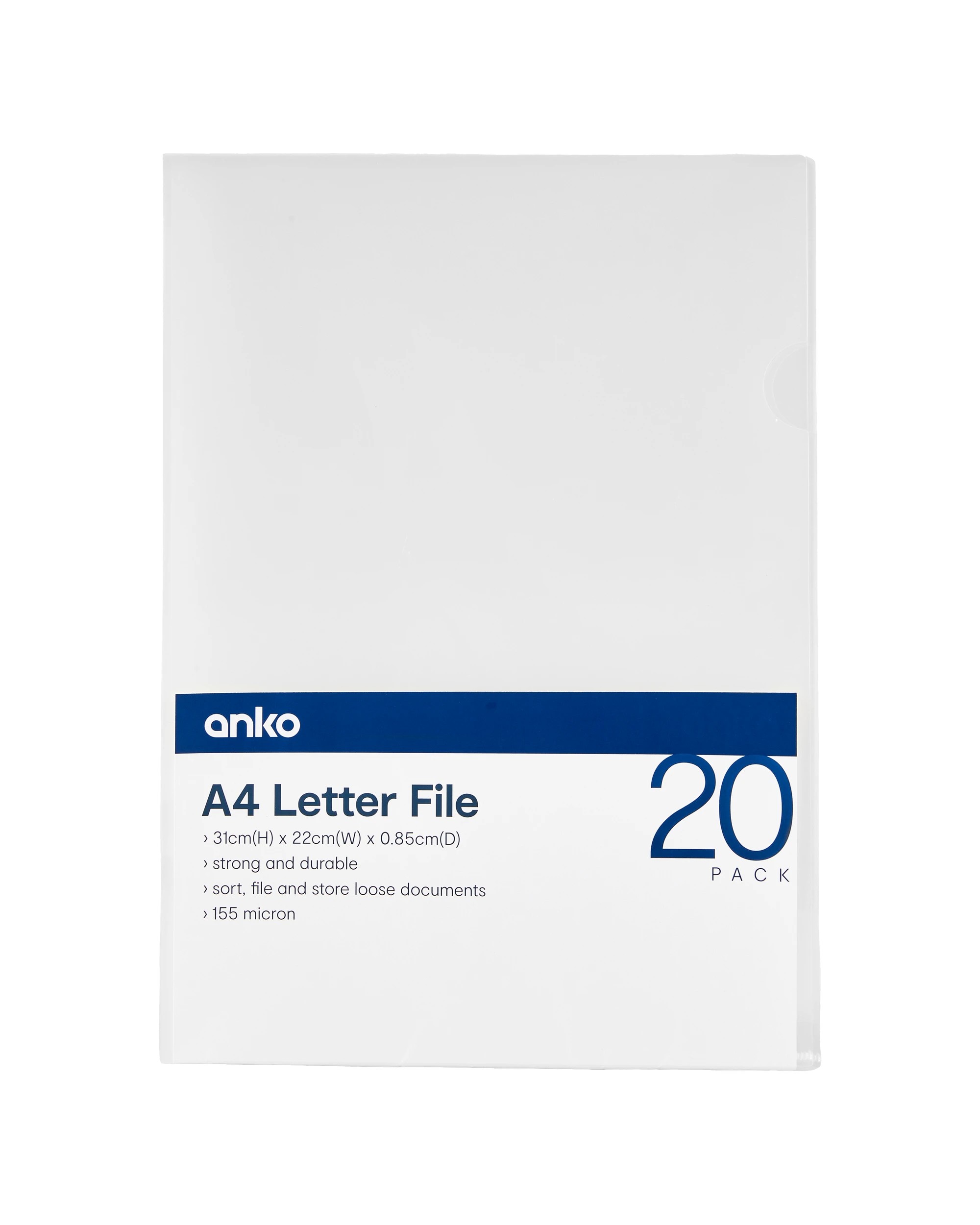 4 20 Pack A4 Letter File, 4 of 4