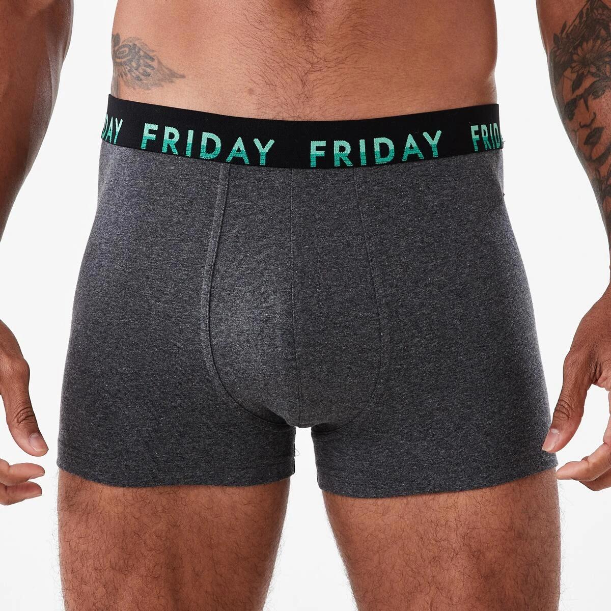3 7 Pack 7 Day Trunks CHARCOLOR, 3 of 10