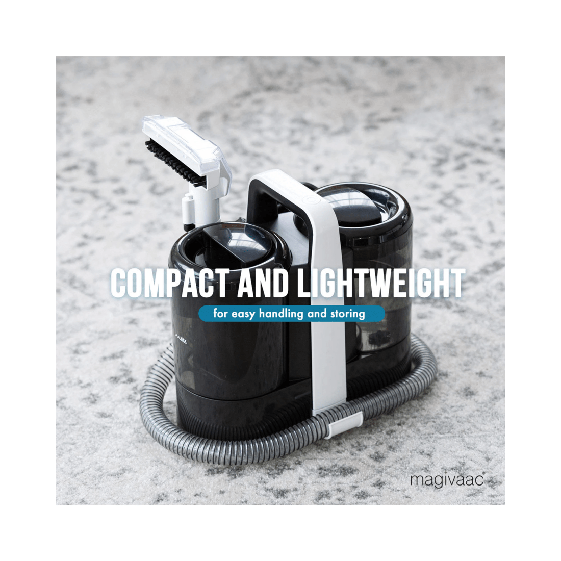 3 Magivaac 600W Spot Cleaner and Stain Remover Vacuum with Clear and Dirty Water Tanks, 3 of 10