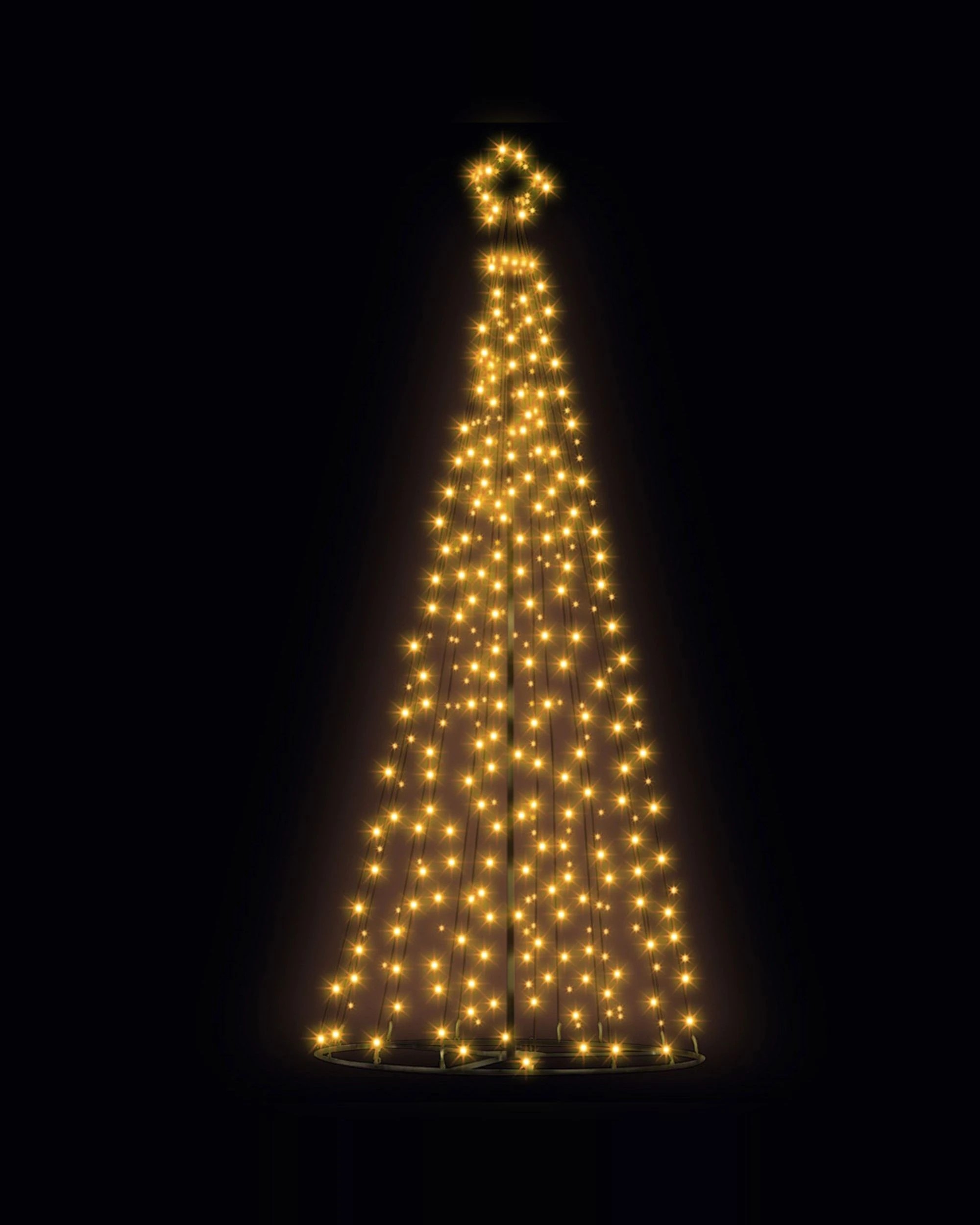 1 Jingle Jollys Solar Christmas Tree 3.6m Xmas Tree Decorations 8 Light Modes
 - Green, 1 of 3