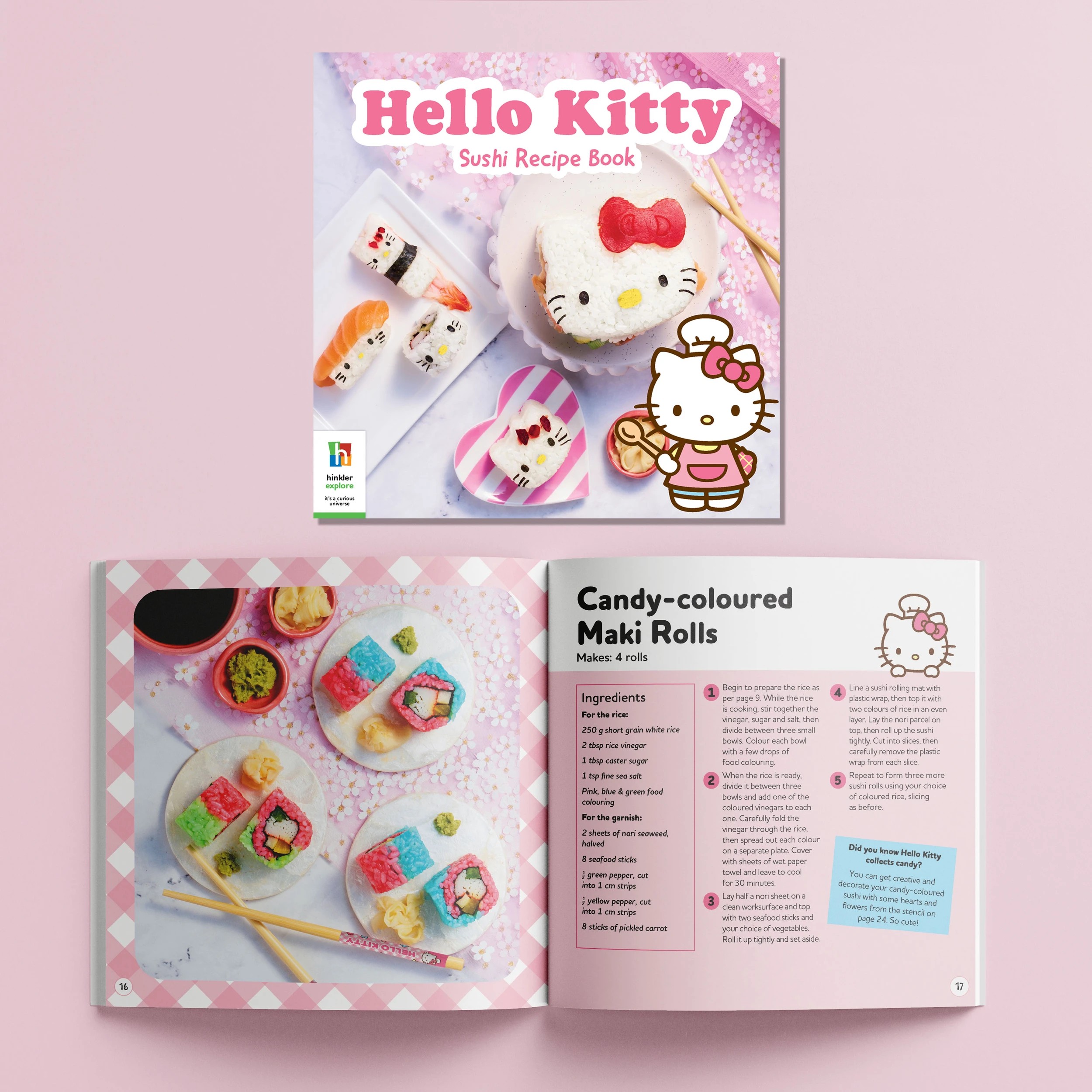 4 Hello Kitty Sushi Kit and Recipe Book, 4 of 8