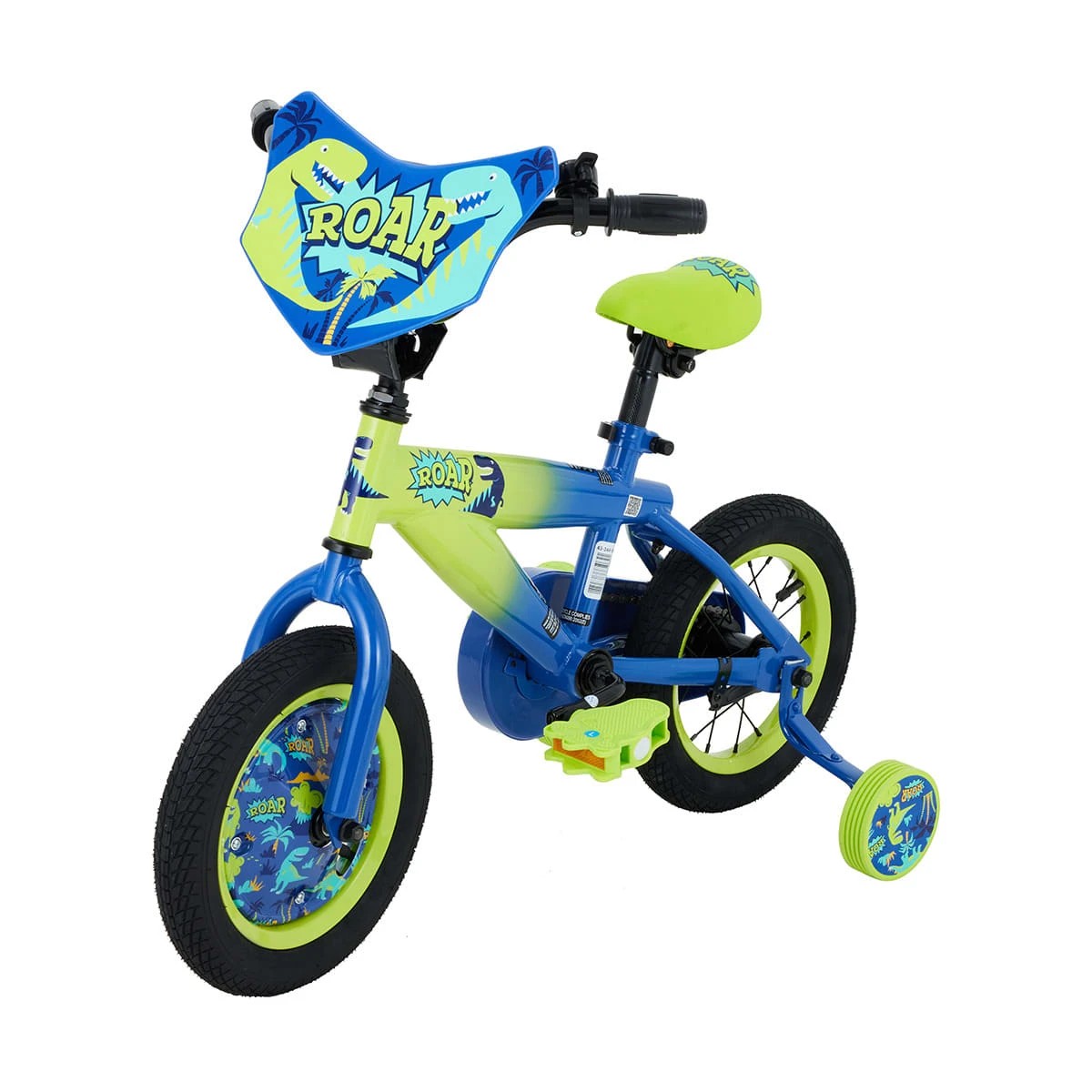 1 30cm Dinosaur Bike - Blue, 1 of 8