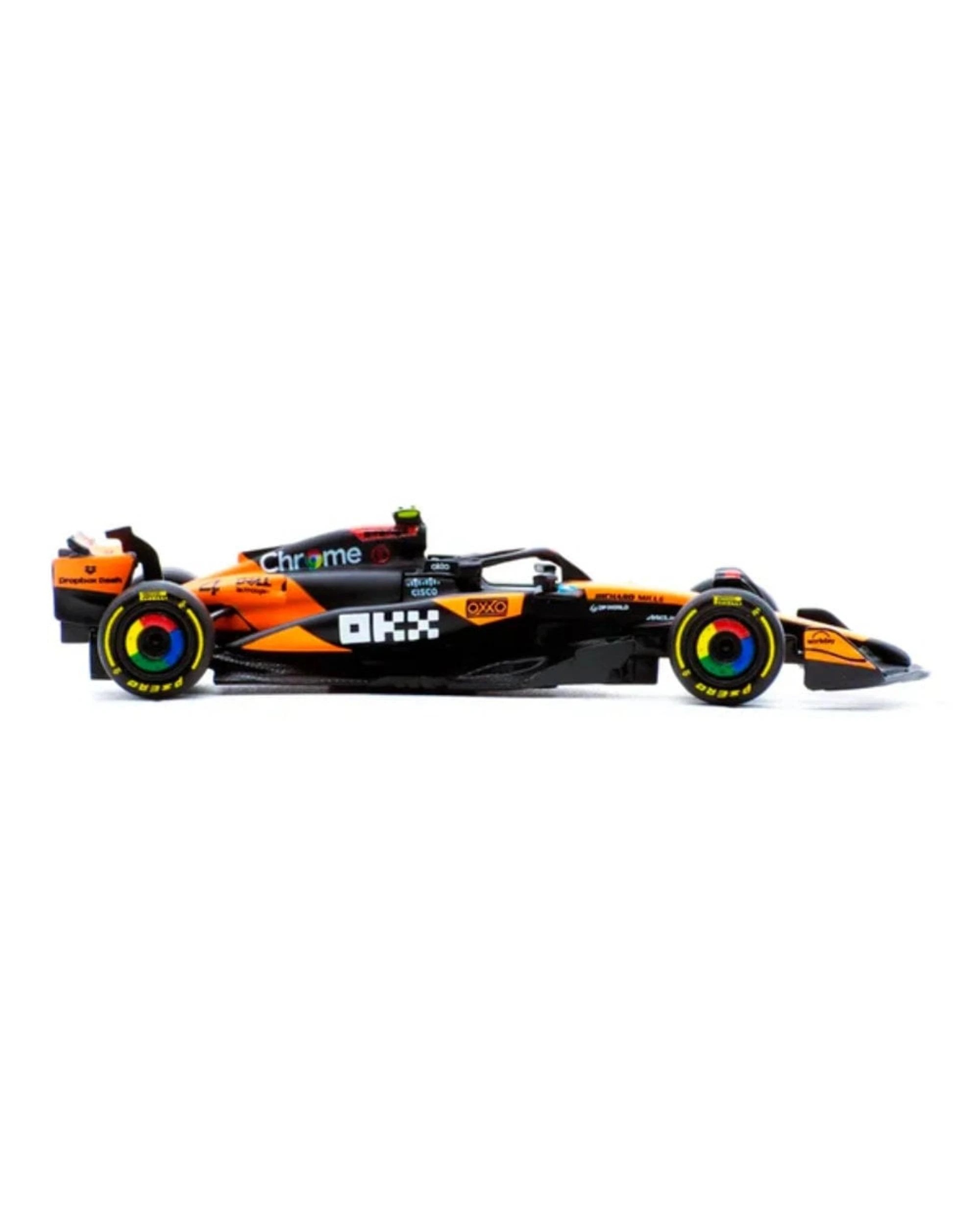 2 Bburago 2025 McLaren MCL39 Formula 1 #4 Lando Norris 1:64 Scale, 2 of 3