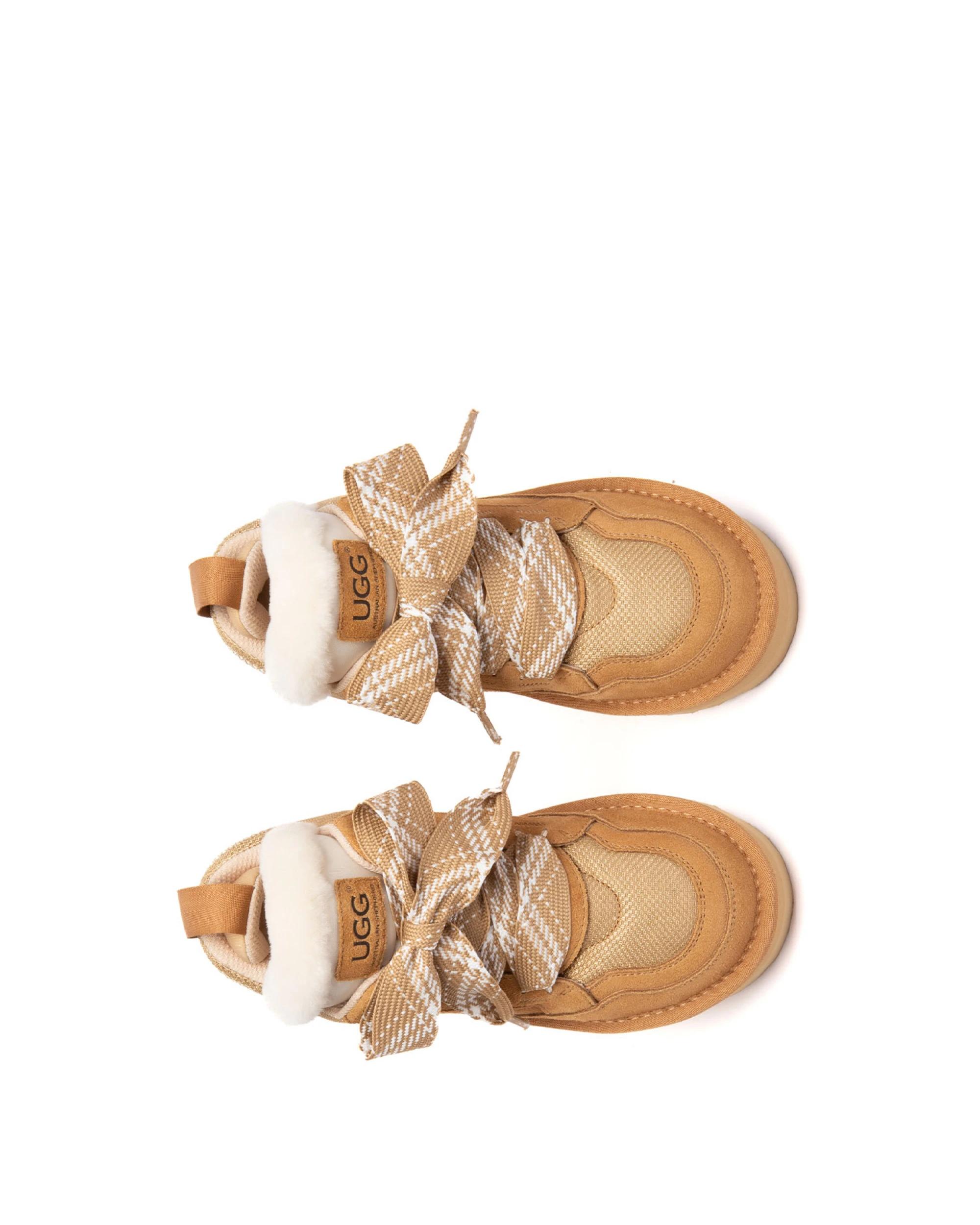 5 Australian Shepherd UGG Kids Parkyr Sneakers CHESTNUT, 5 of 5