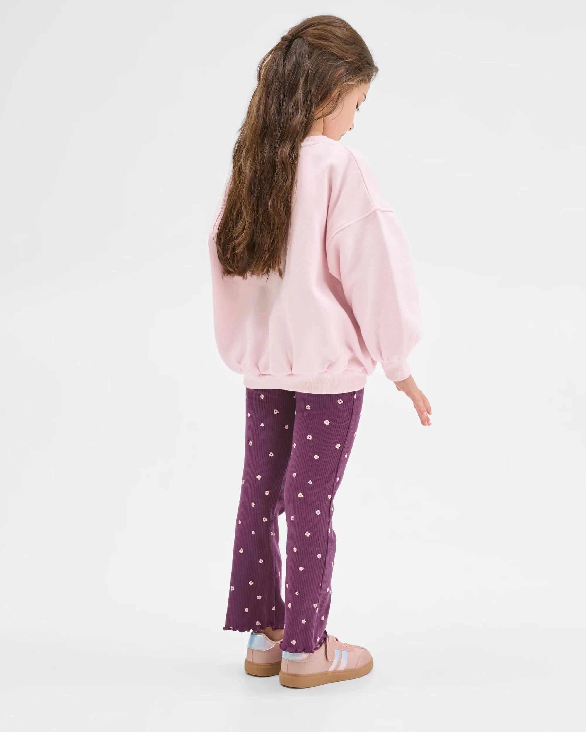 3 Disney Princess Australian Cotton Blend Jumper and Flare Pants Set PINK, 3 of 6